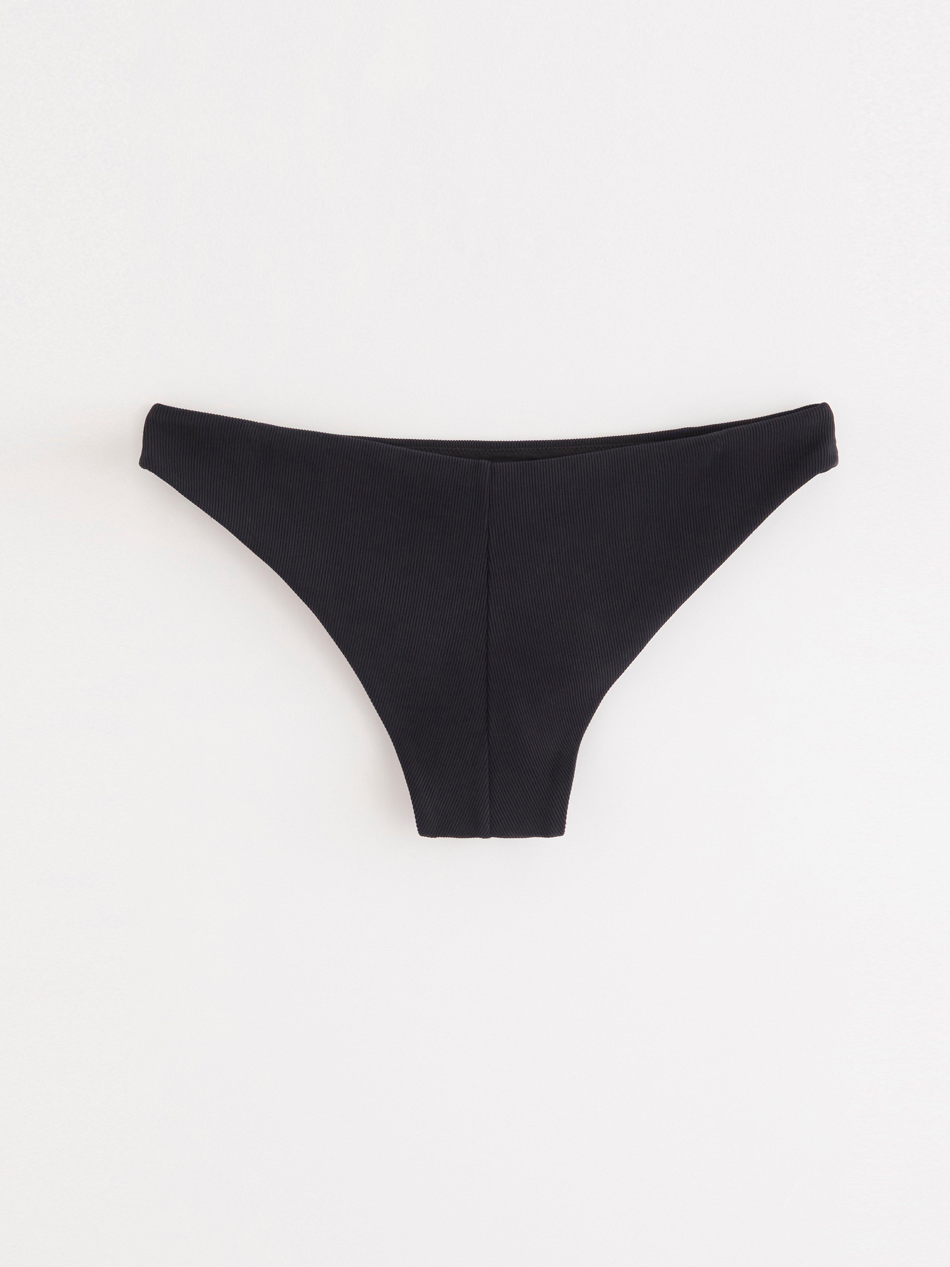 Ribbed brazilian low bikini briefs | Lindex