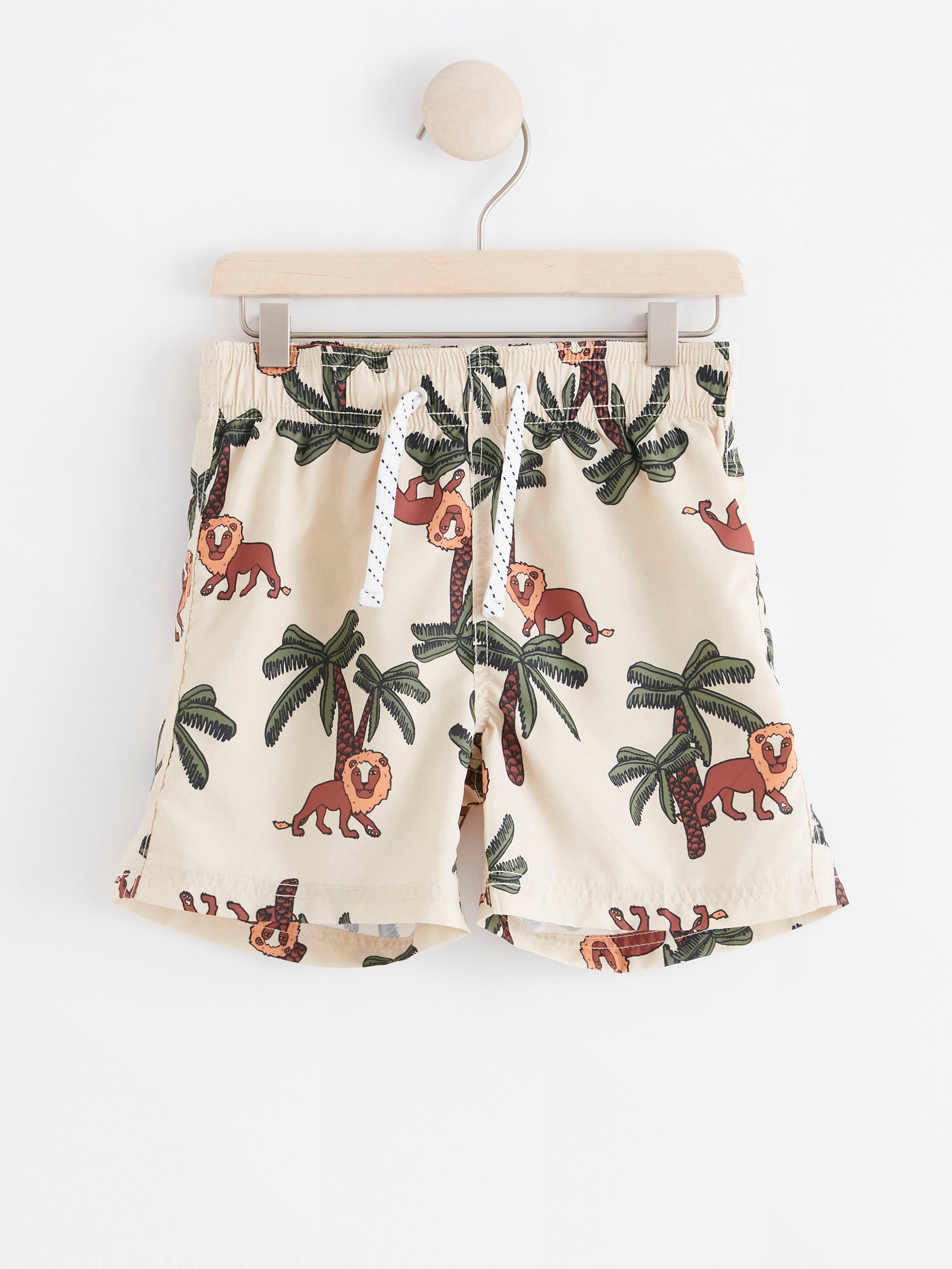 Plavecké šortky - Děti - Béžová