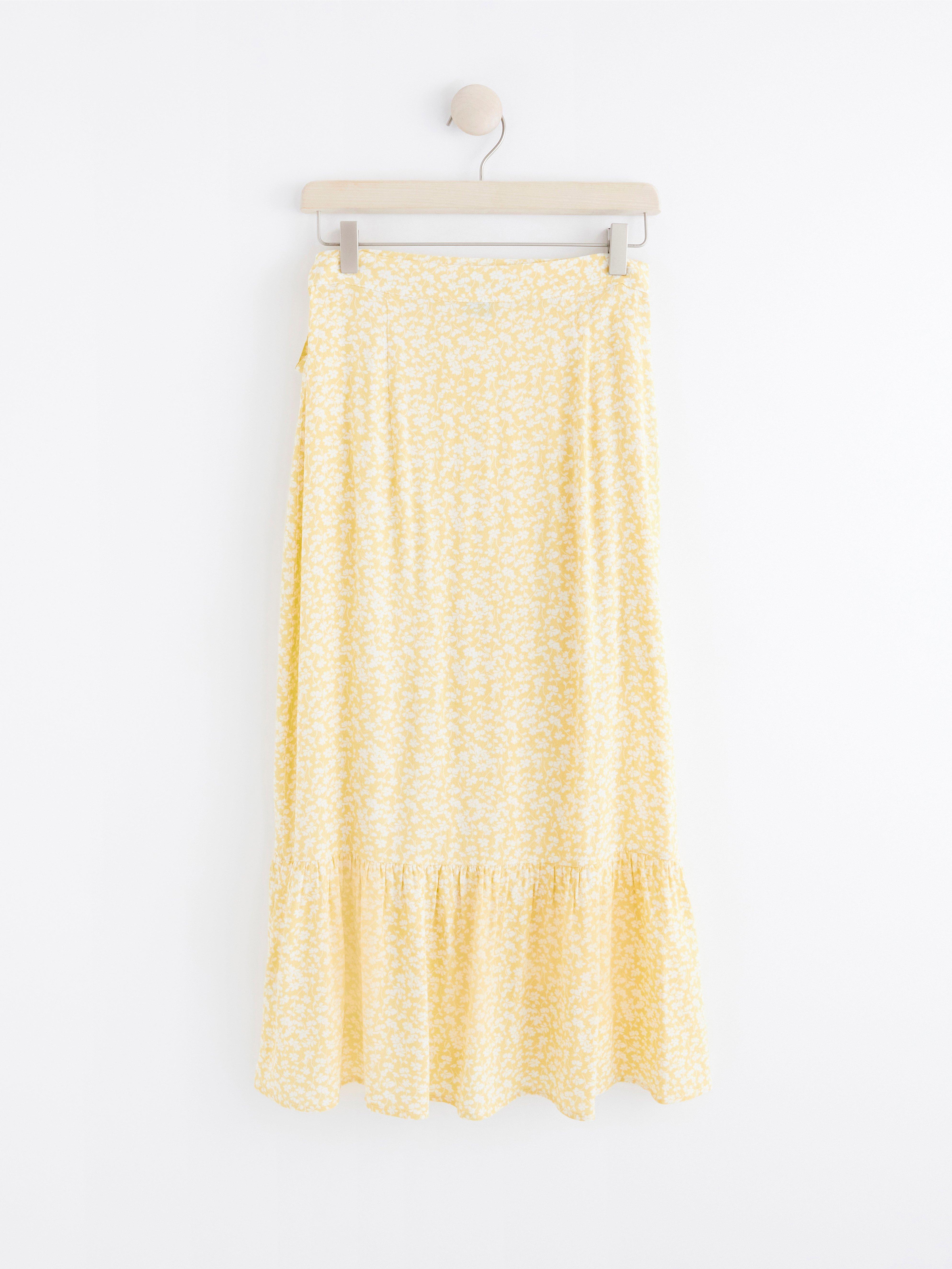 Wrap Skirt - Womens Wear - Yellow