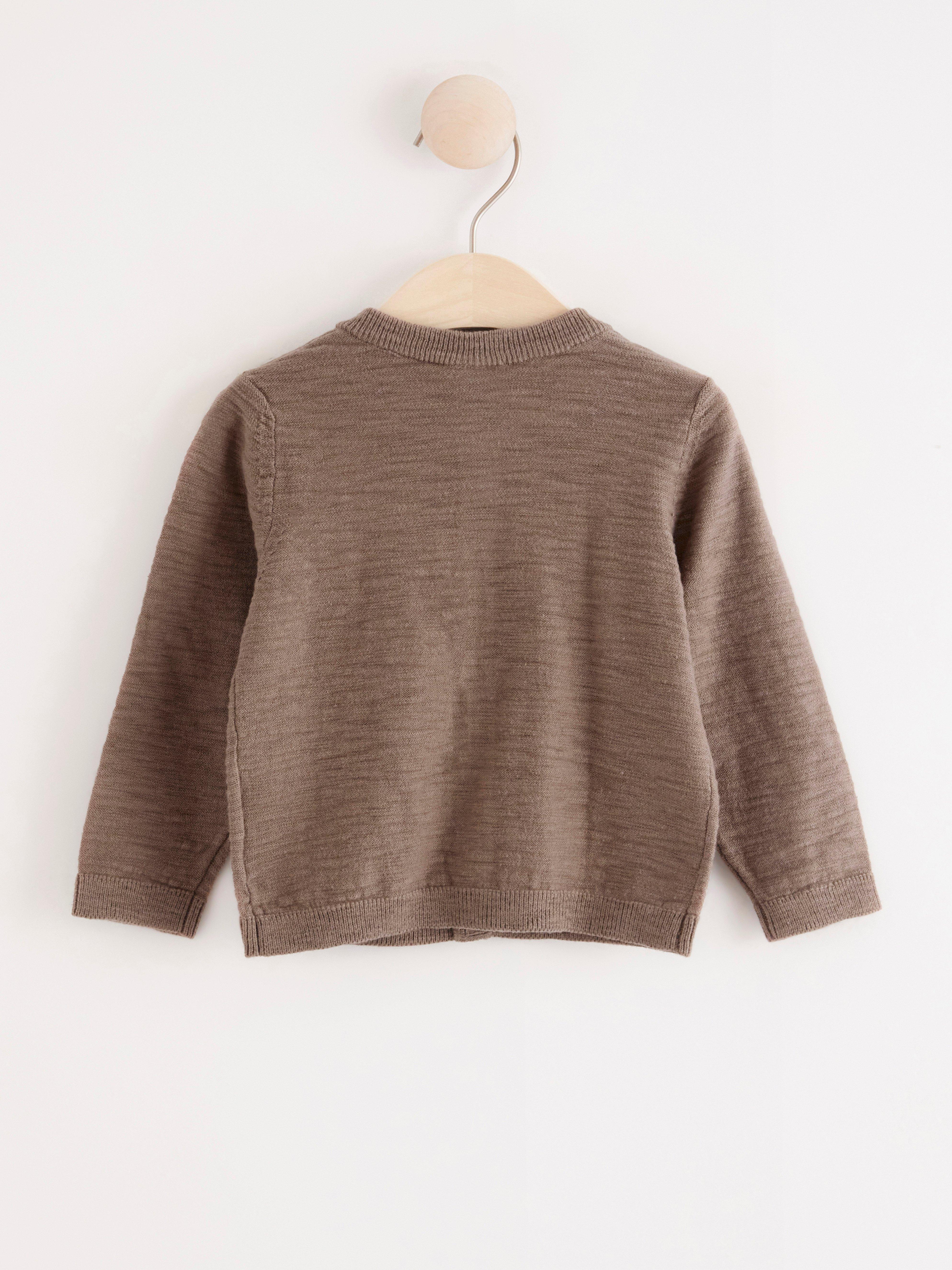 Cardigan - Kids Wear - Khaki