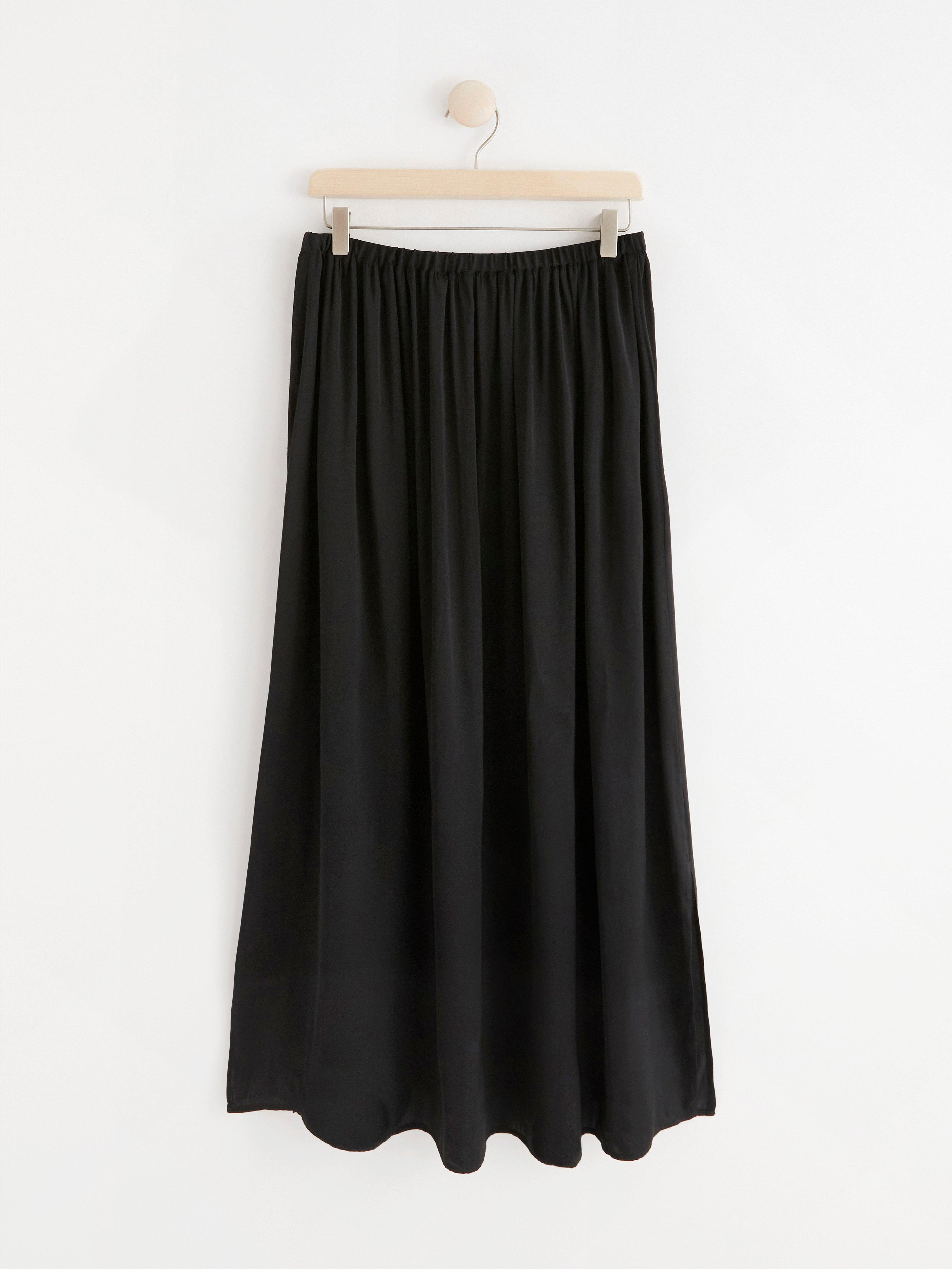 Maxi Skirt - Womens Wear - Black