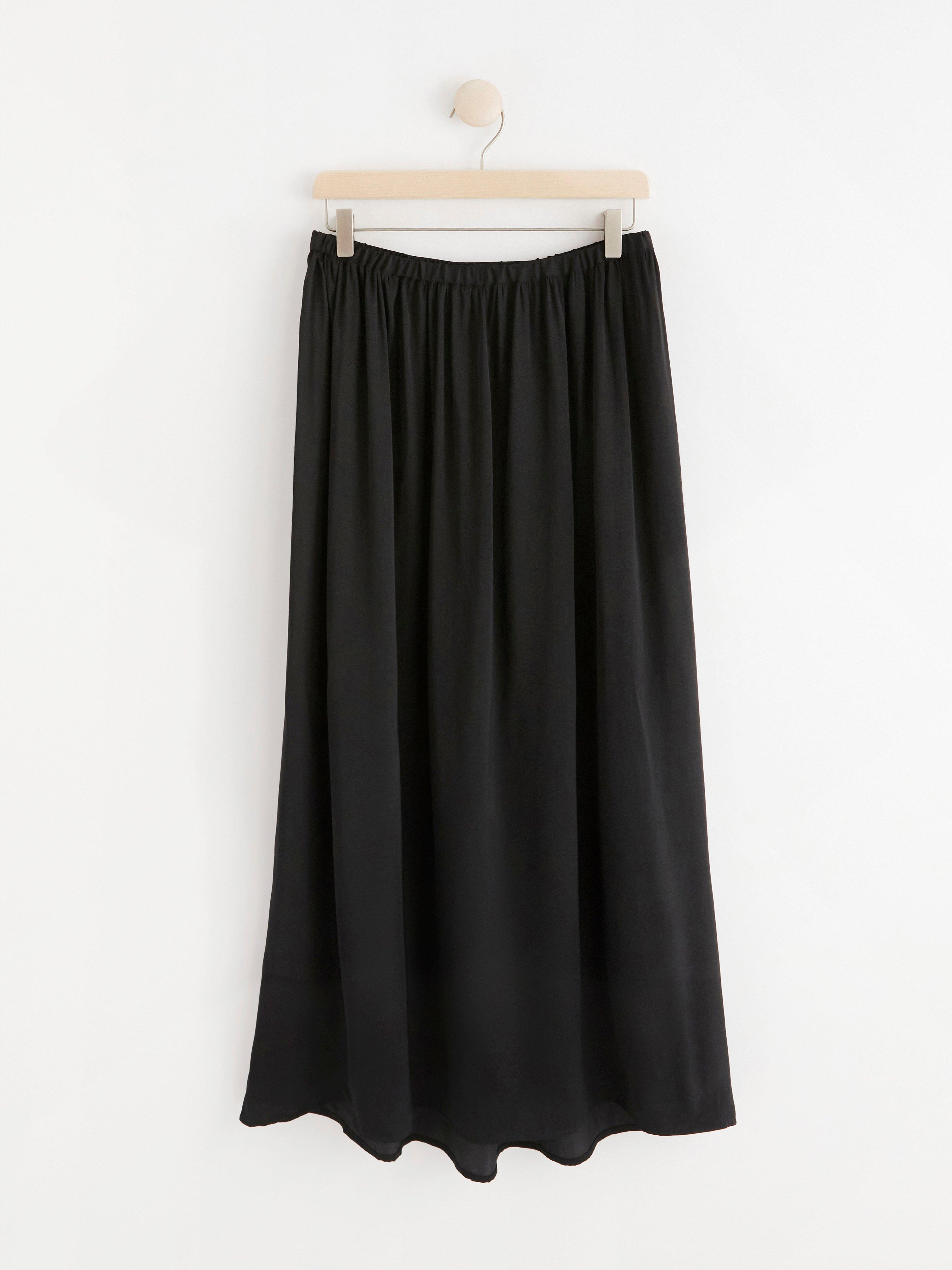 Maxi Skirt - Womens Wear - Black