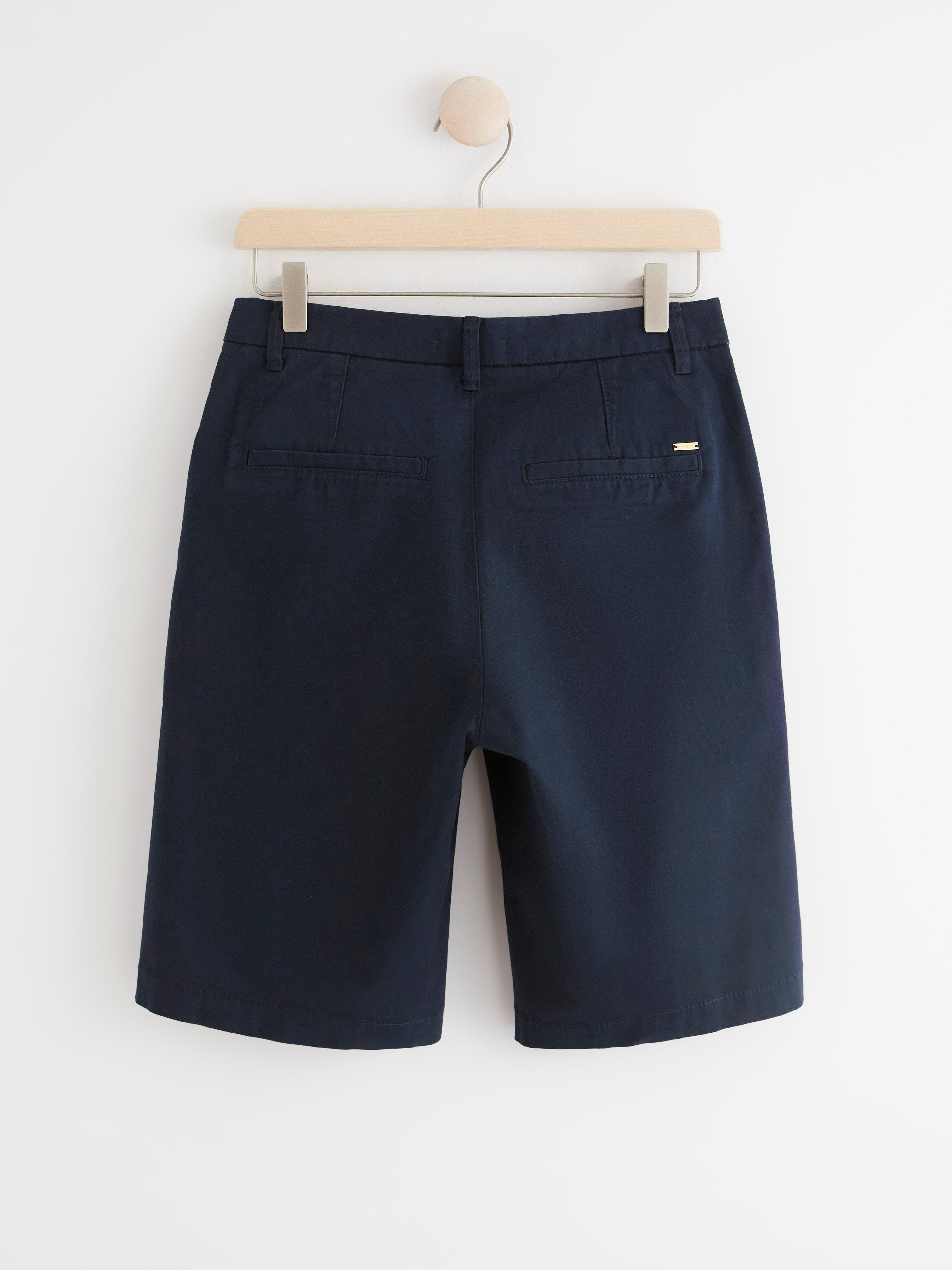 Shorts - Dame - Blå