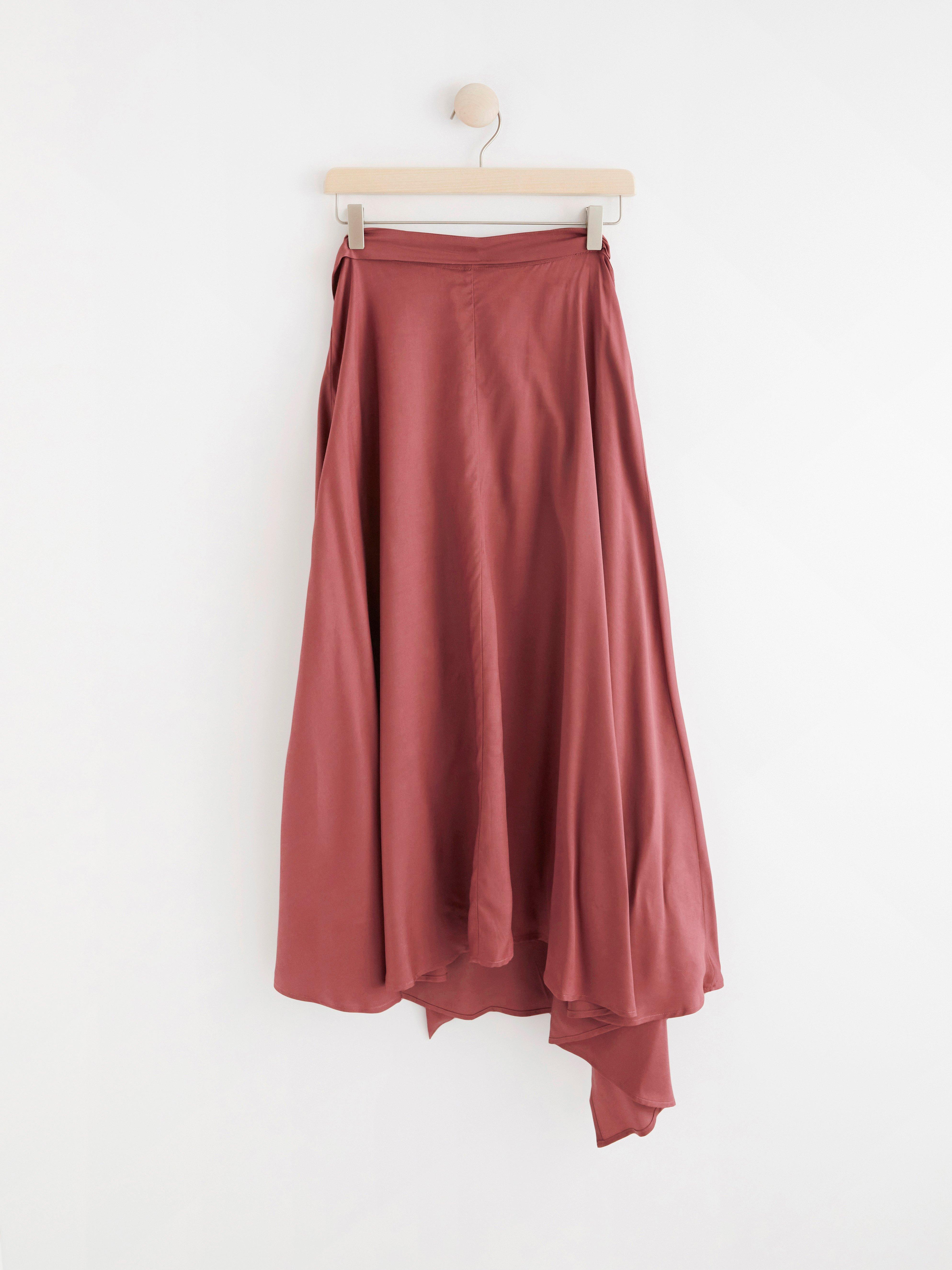 Wrap Skirt - Womens Wear - Red