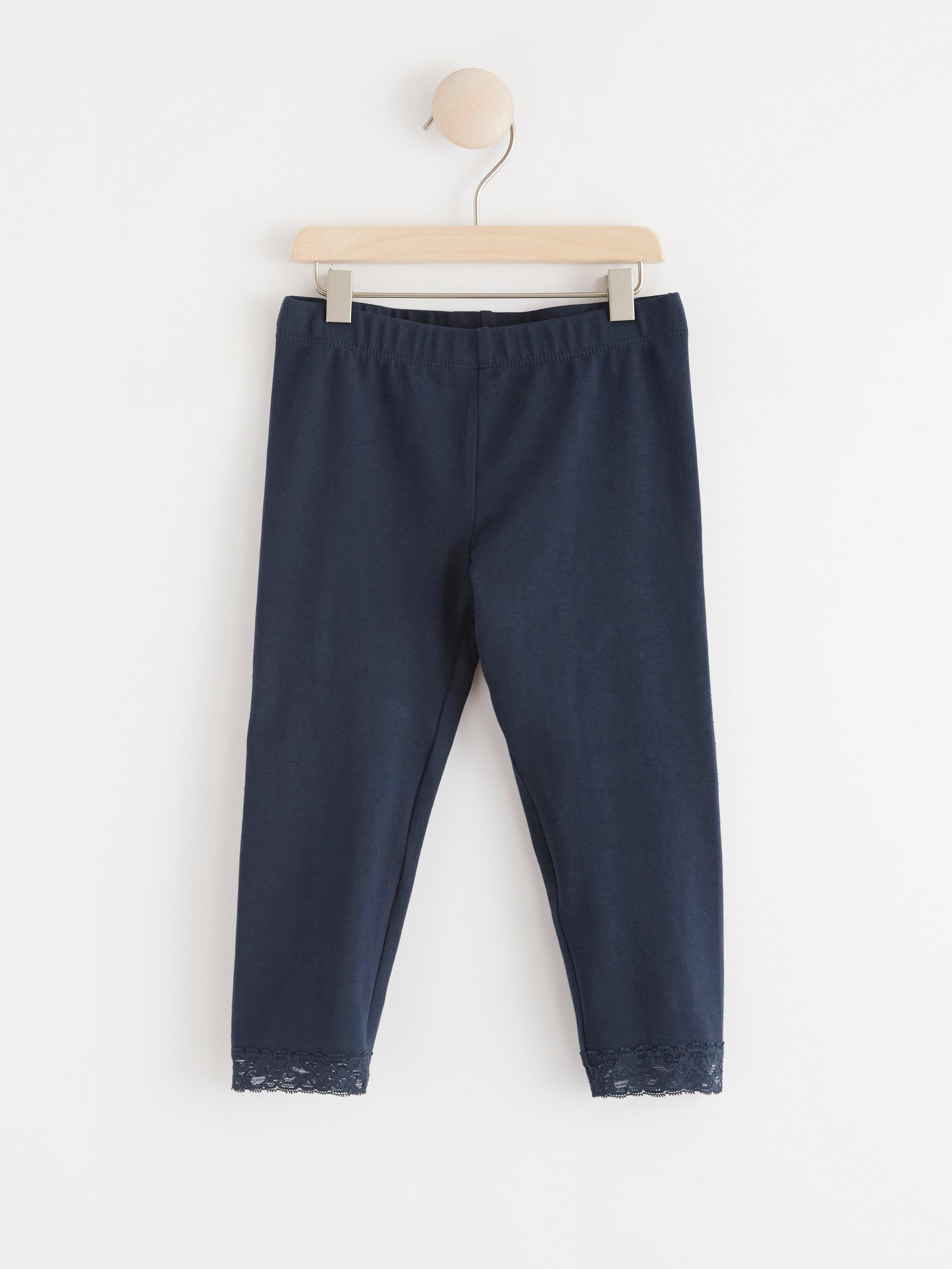 Capri-leggings - Barn - Blå