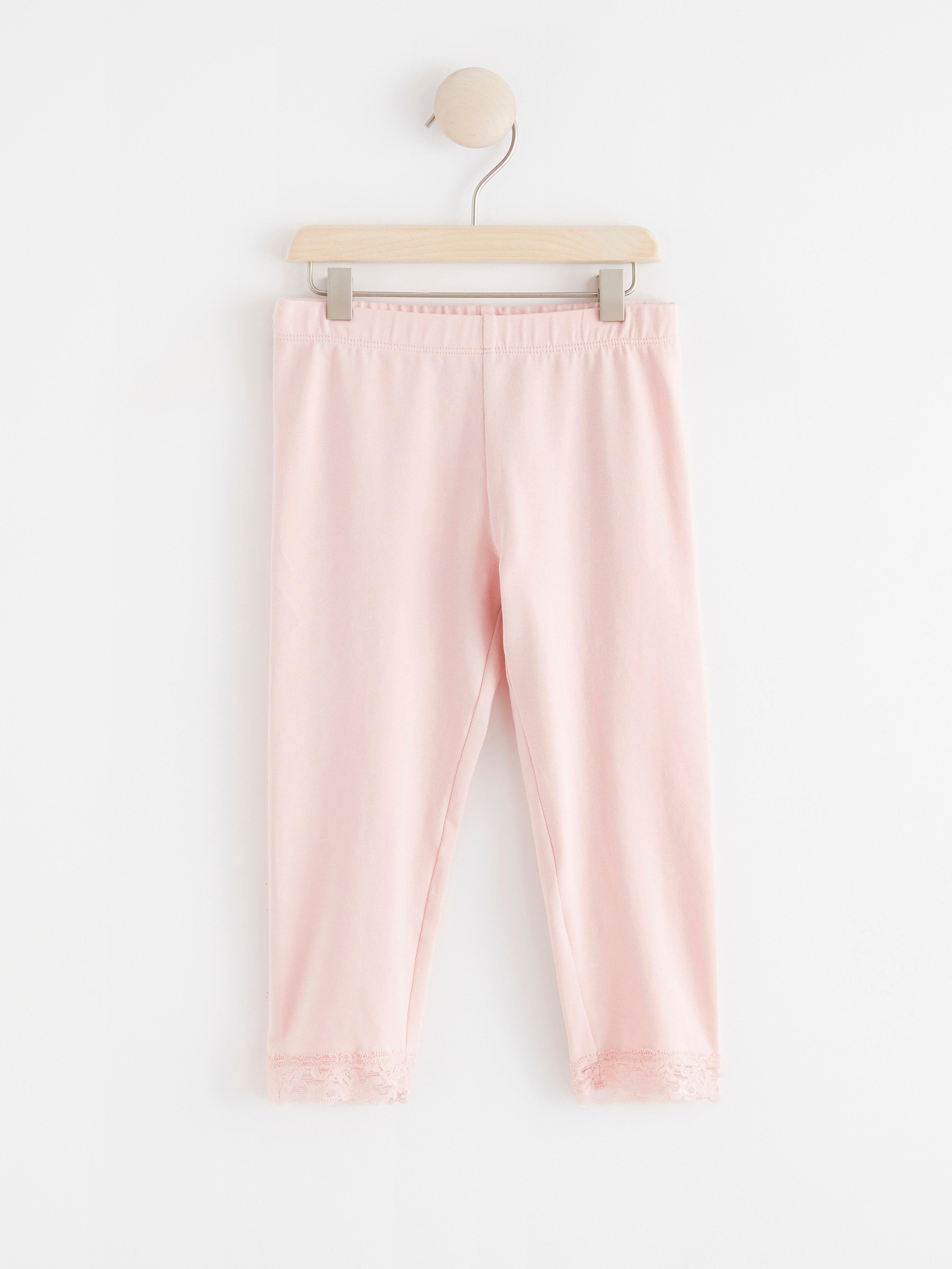 Capri Leggings - Kids Wear - Pink