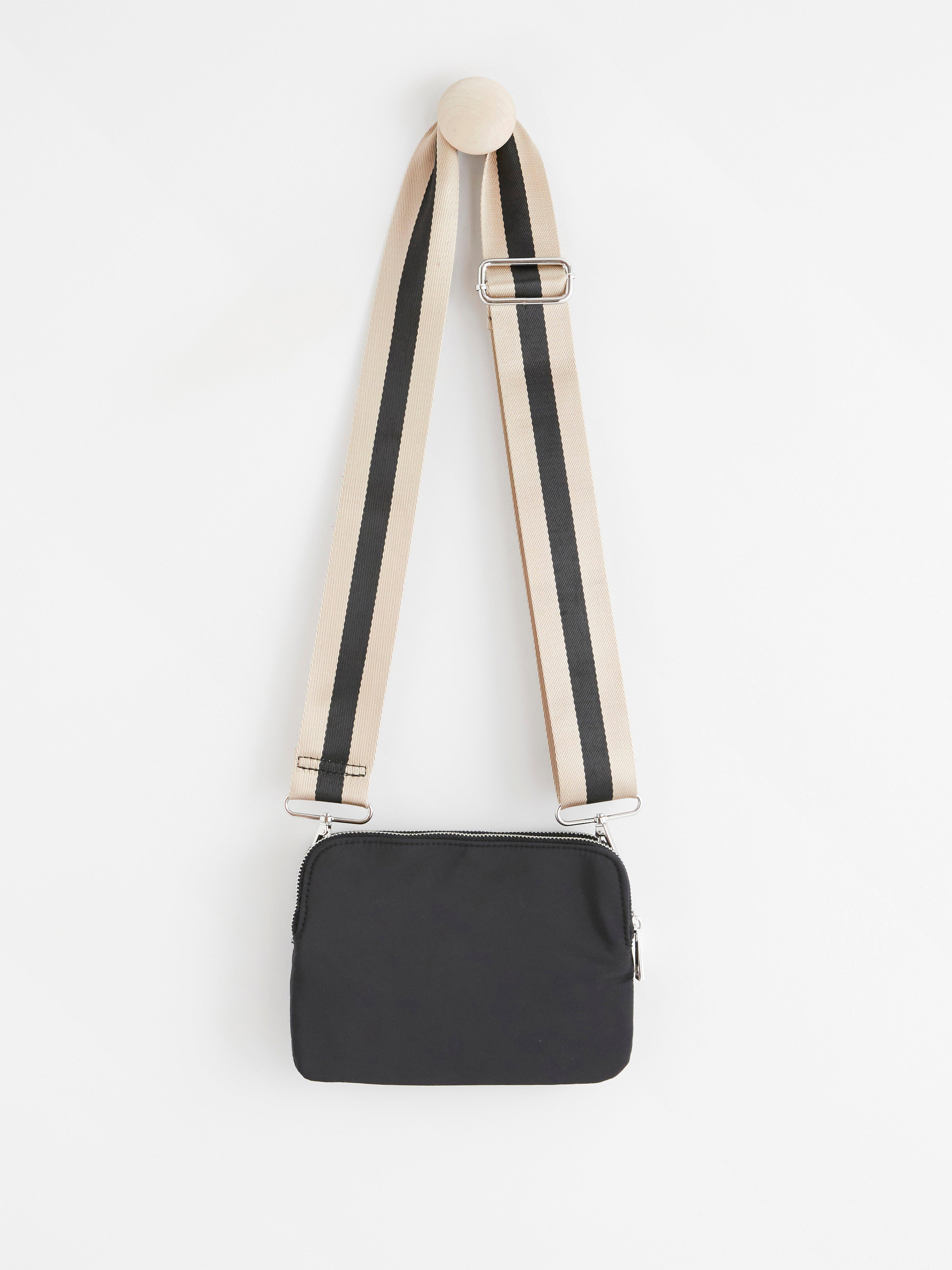 Wide strap sale shoulder bag