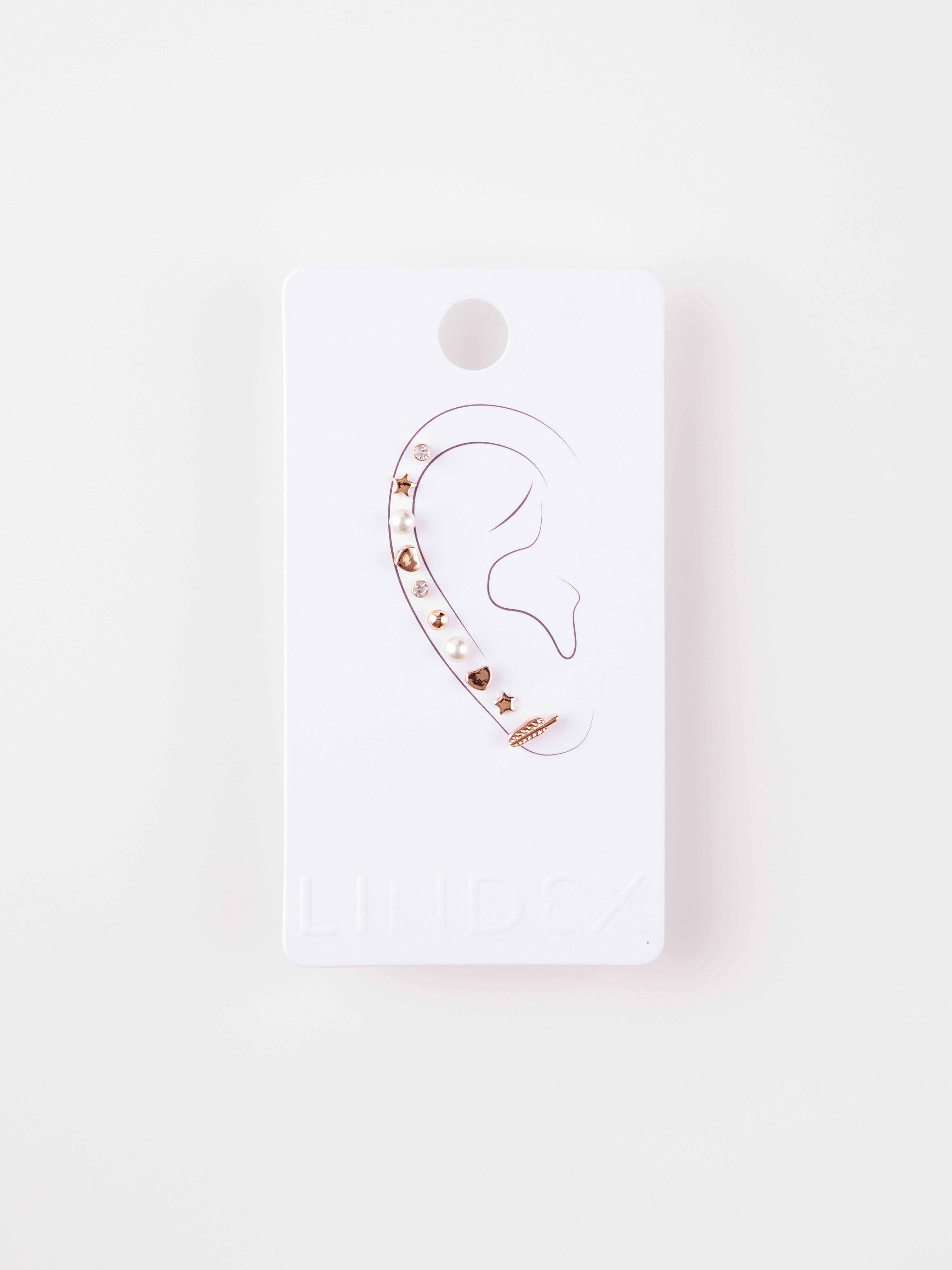 Örhängen - Dam - Gul