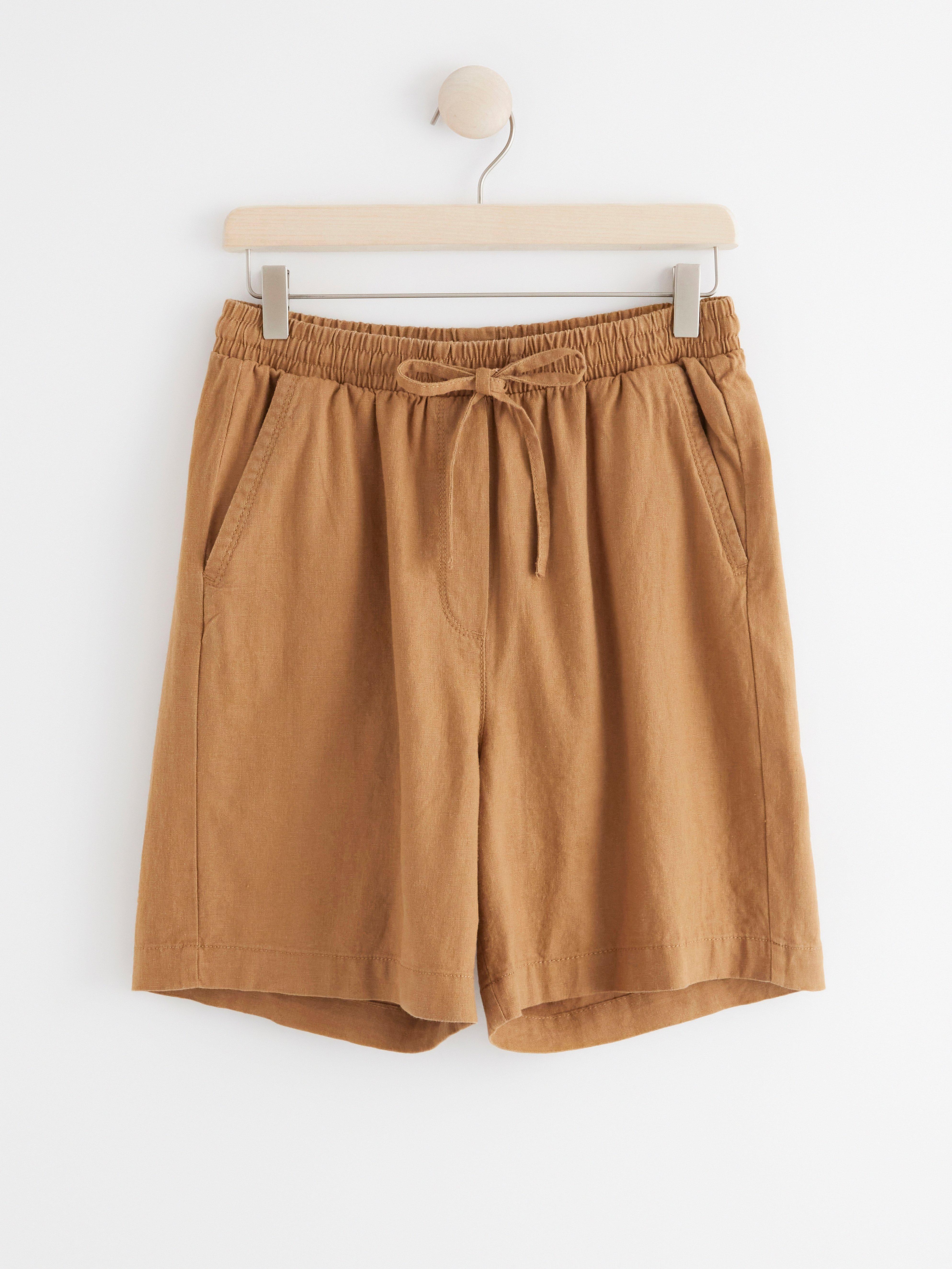 Šortky - Ženy - Béžová