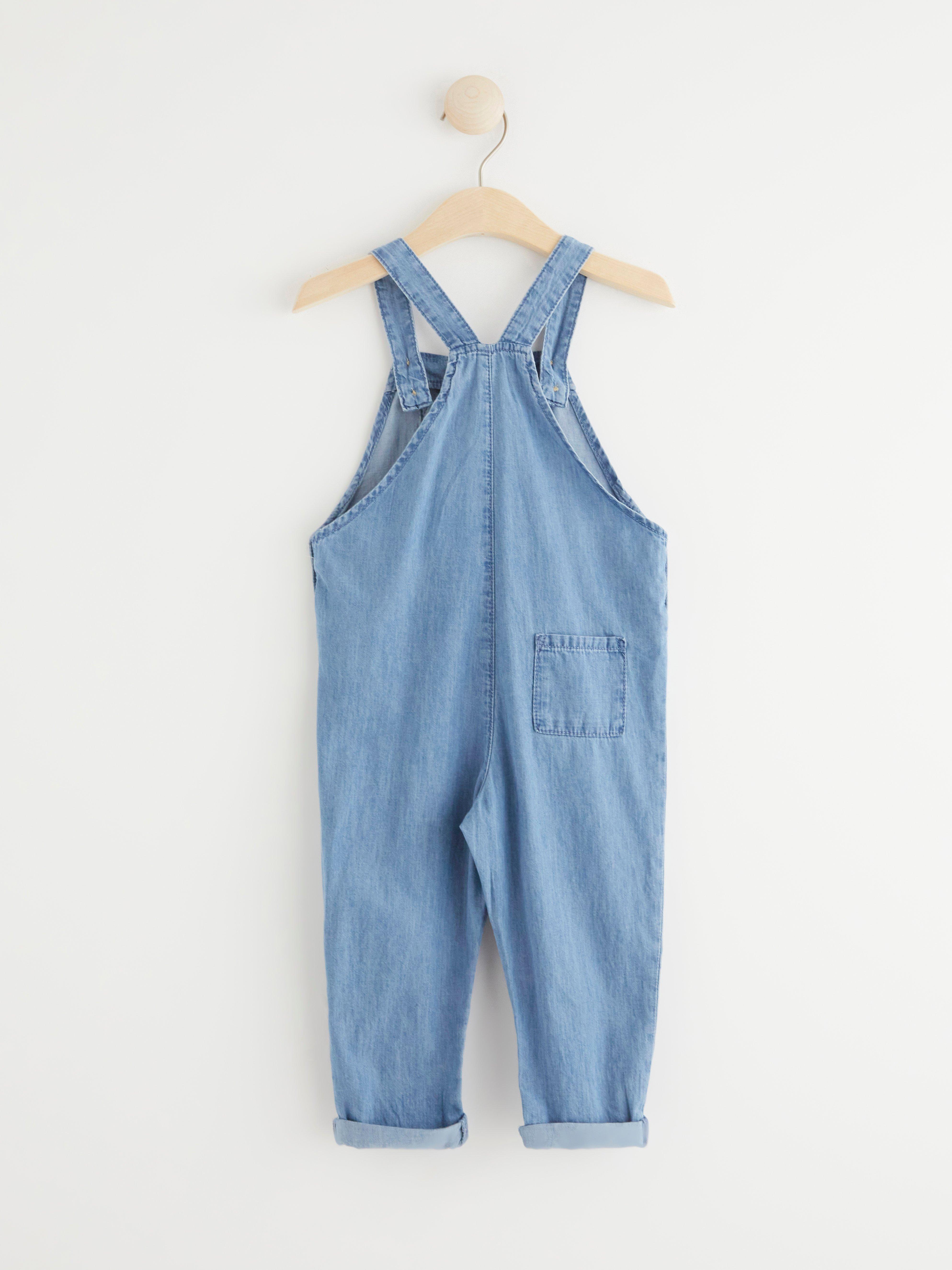 Bib Trousers - Kids Wear - Blue