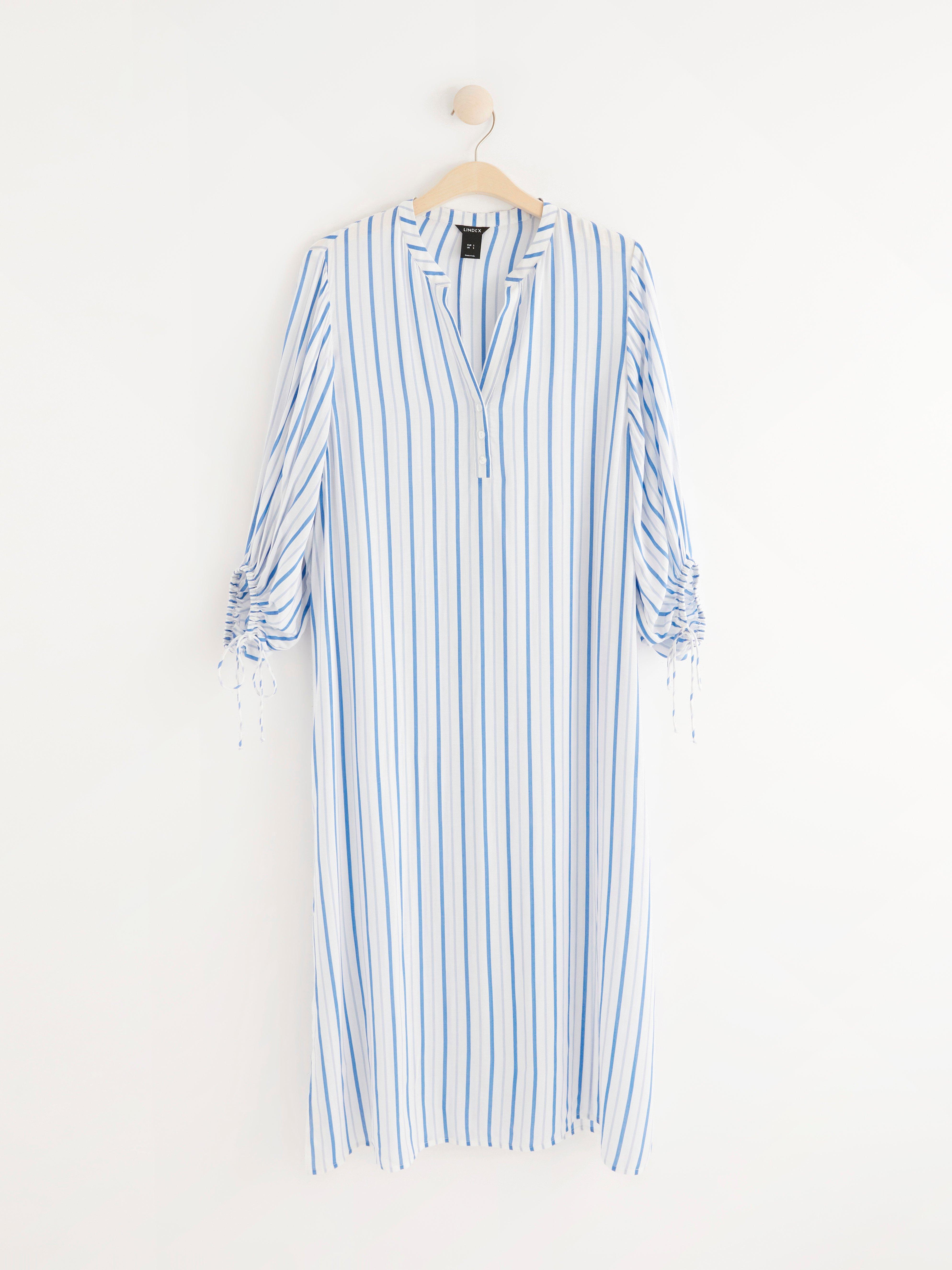 Striped hotsell kaftan dress