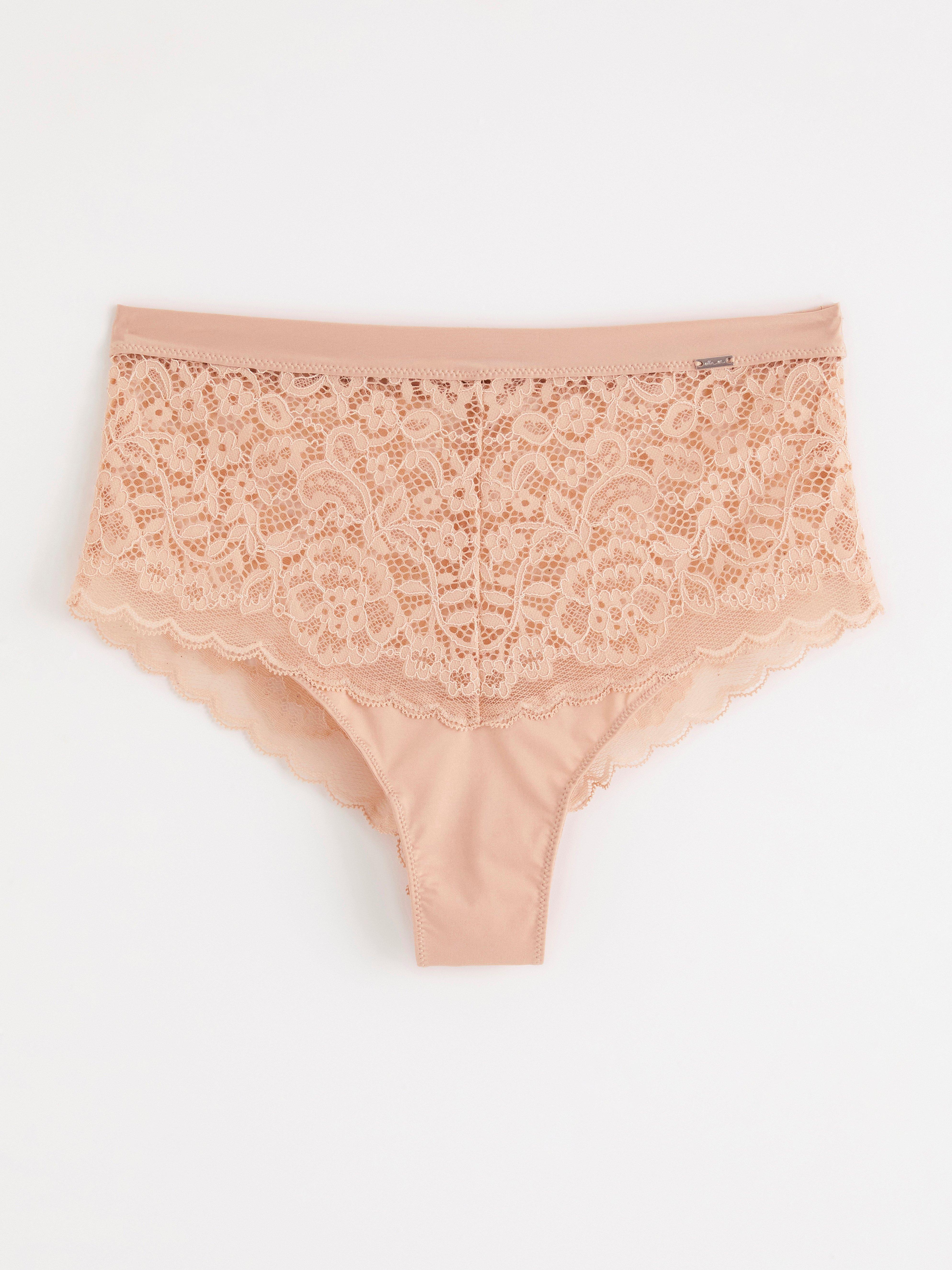 Brazilian High - Lingerie - Beige
