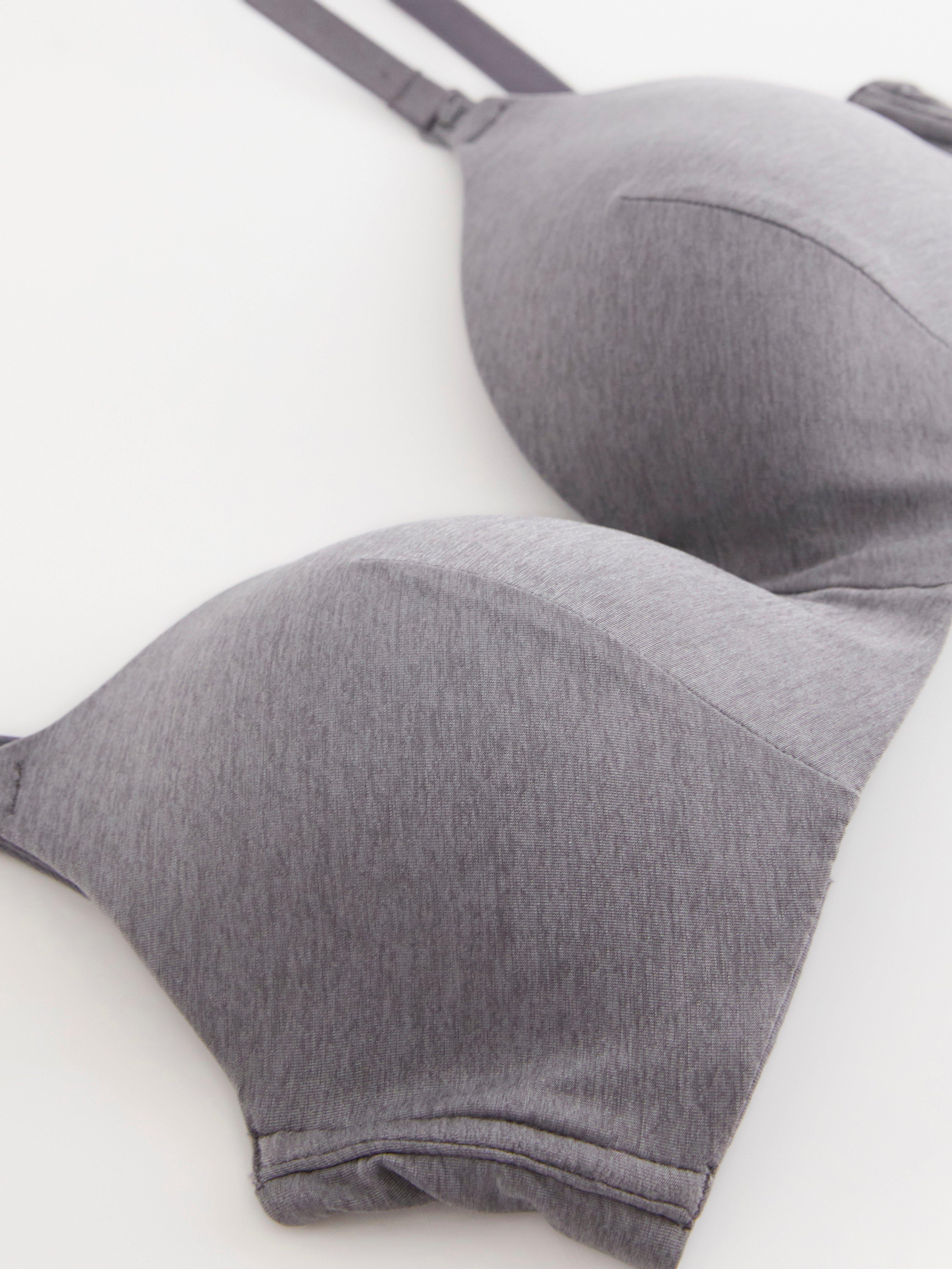 Wirefree Bra - Lingerie - Grey