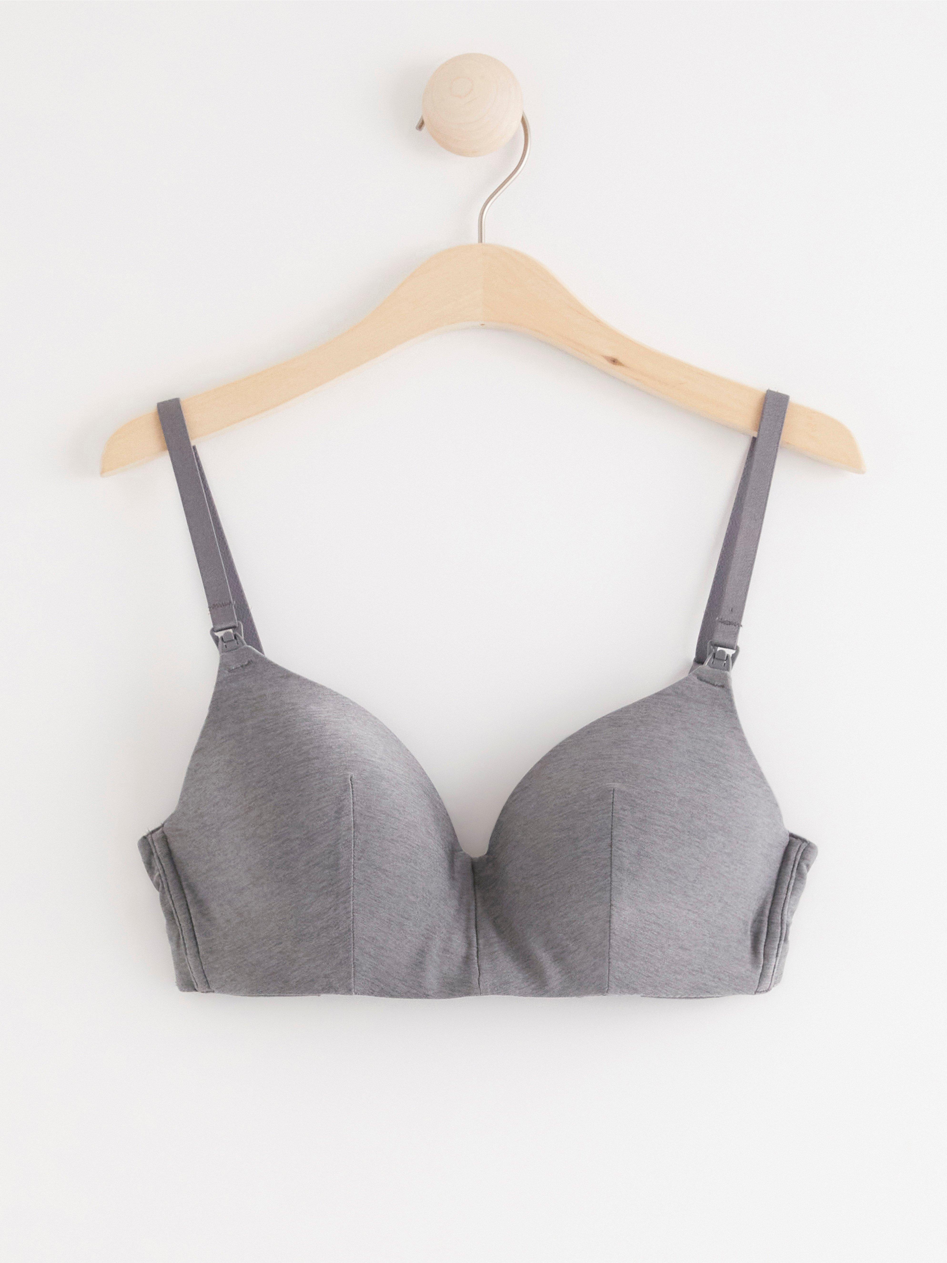 Wirefree Bra - Lingerie - Grey