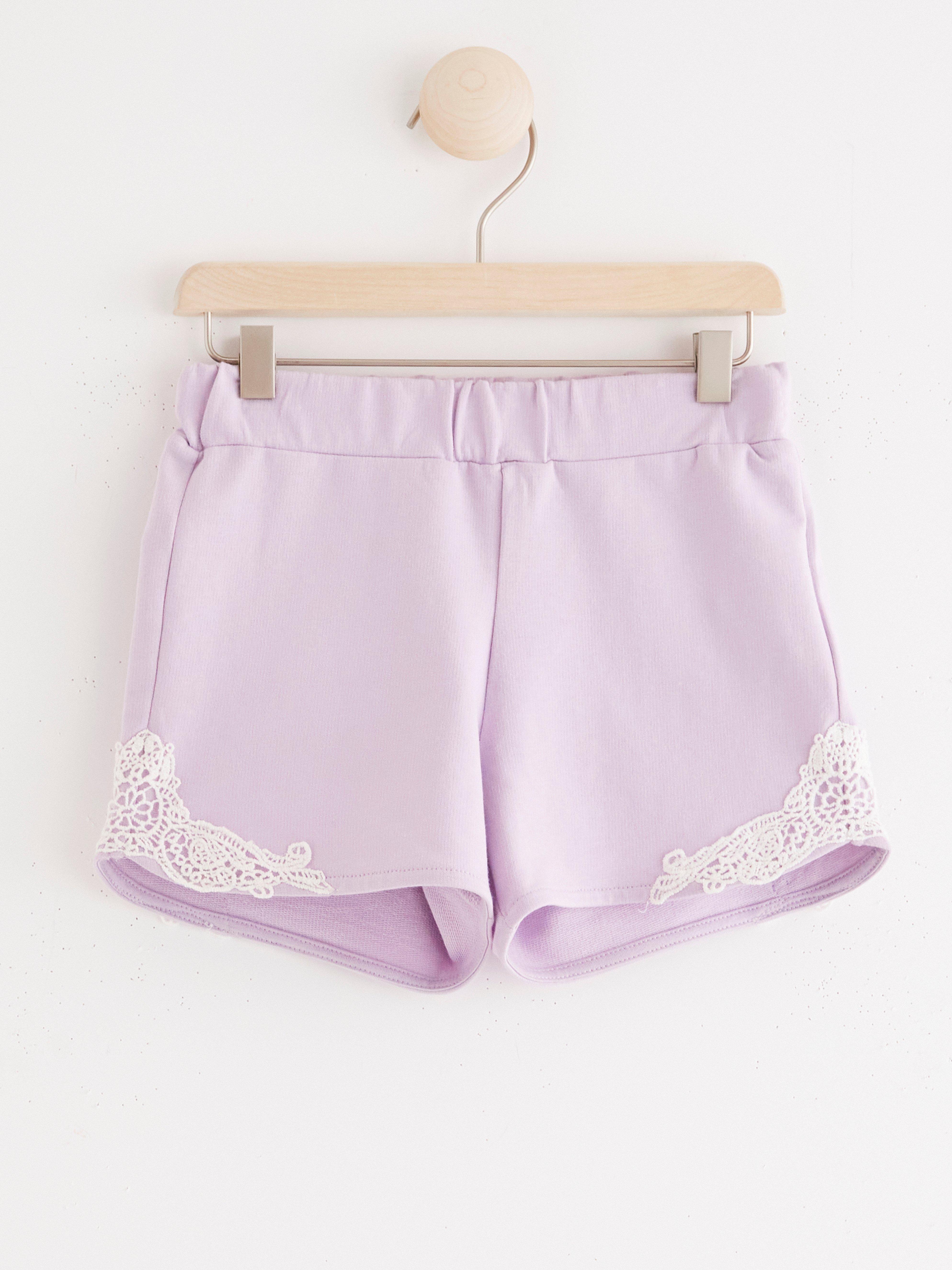 Shorts - Barn - Lila