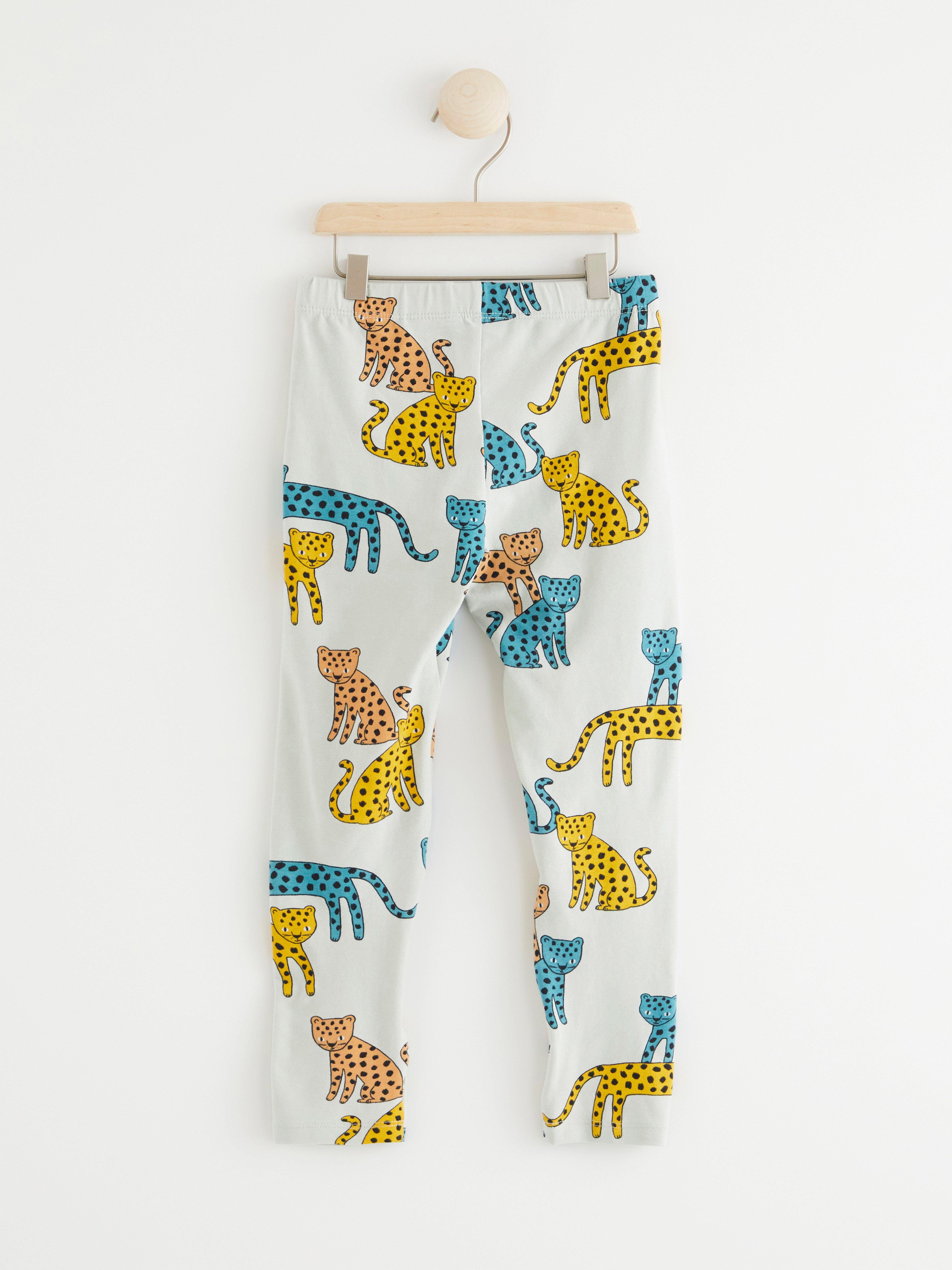 Leggings - Barn - Aqua