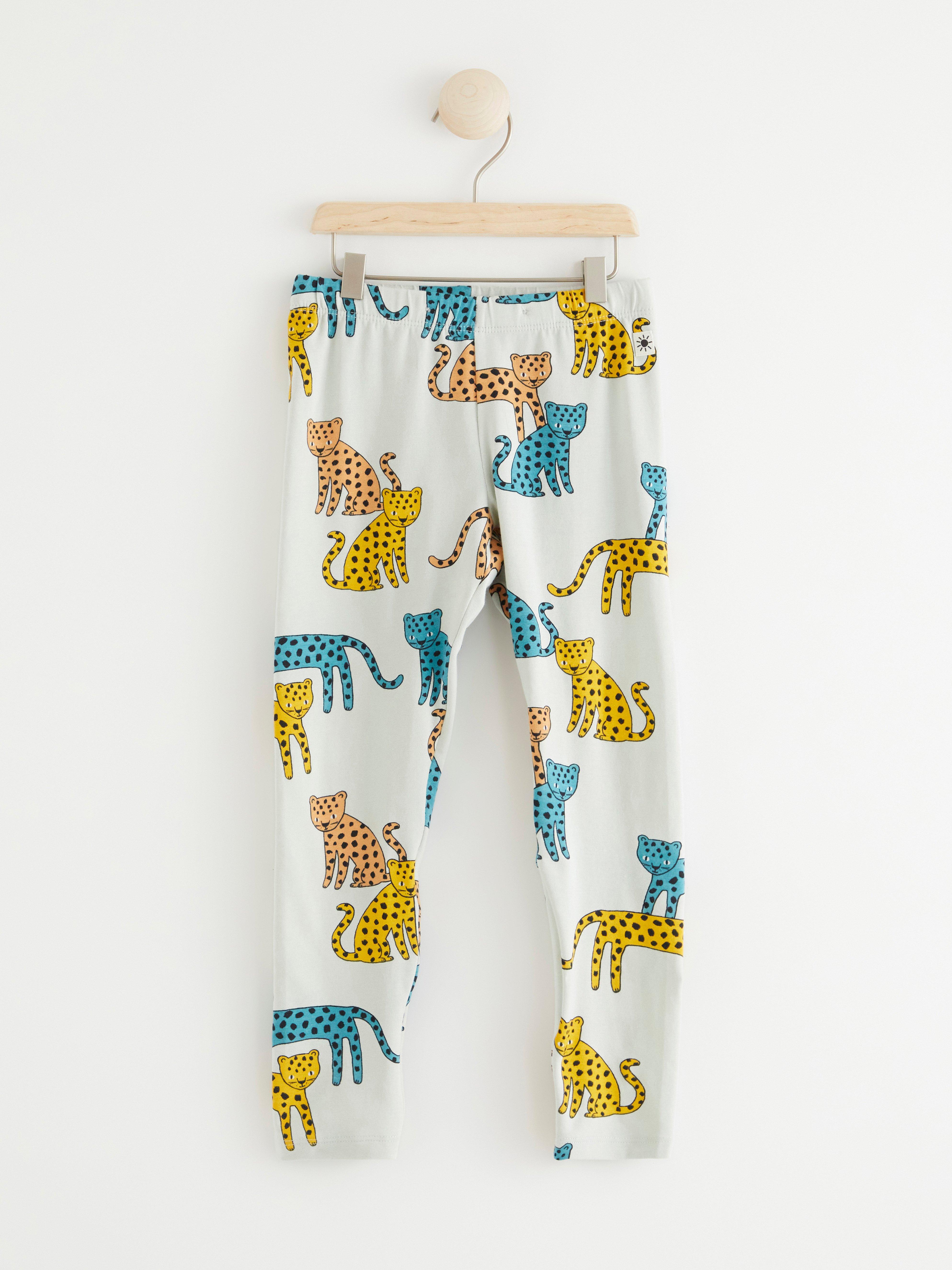 Leggings - Barn - Aqua
