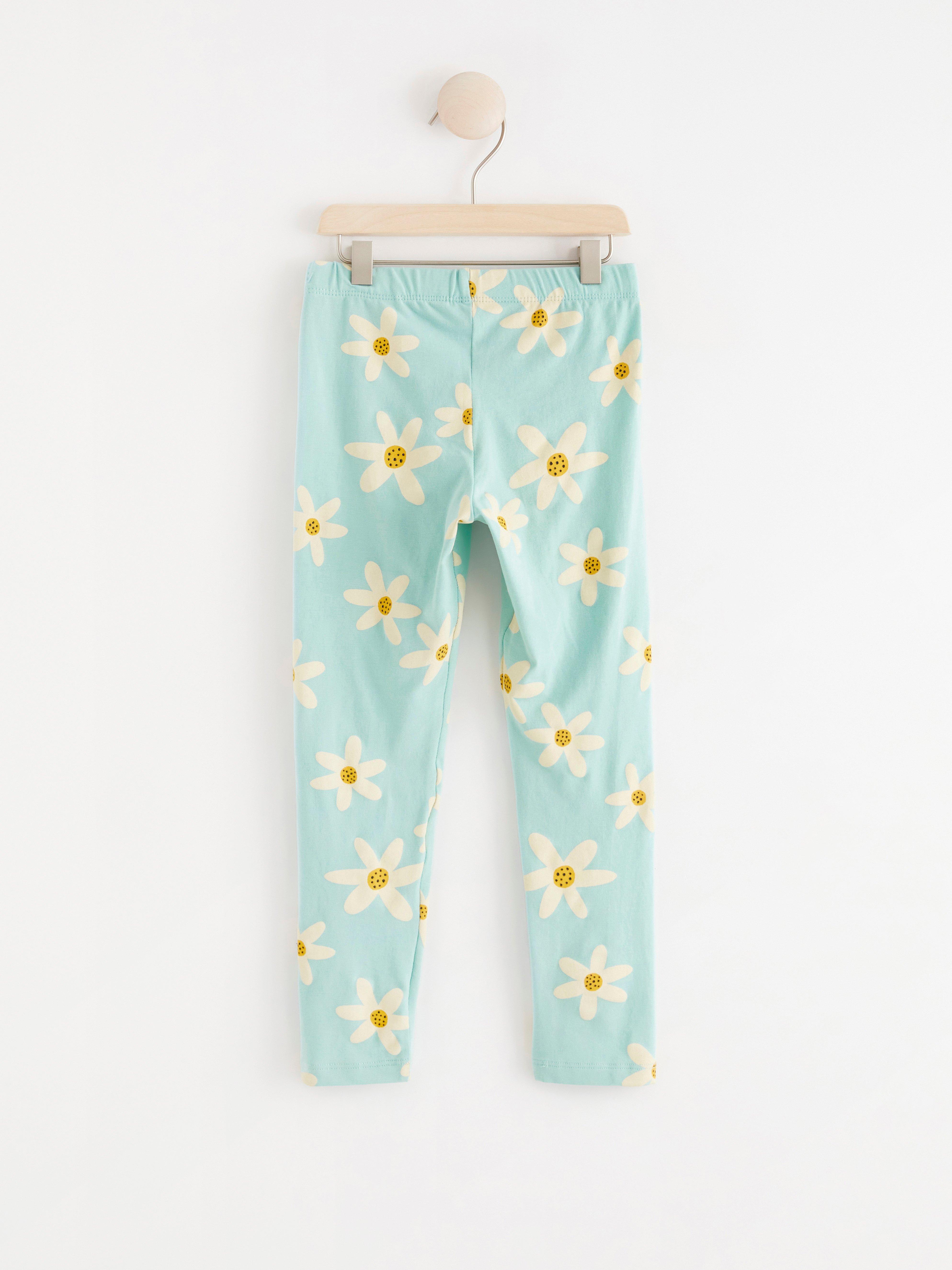 Leggings - Barn - Aqua