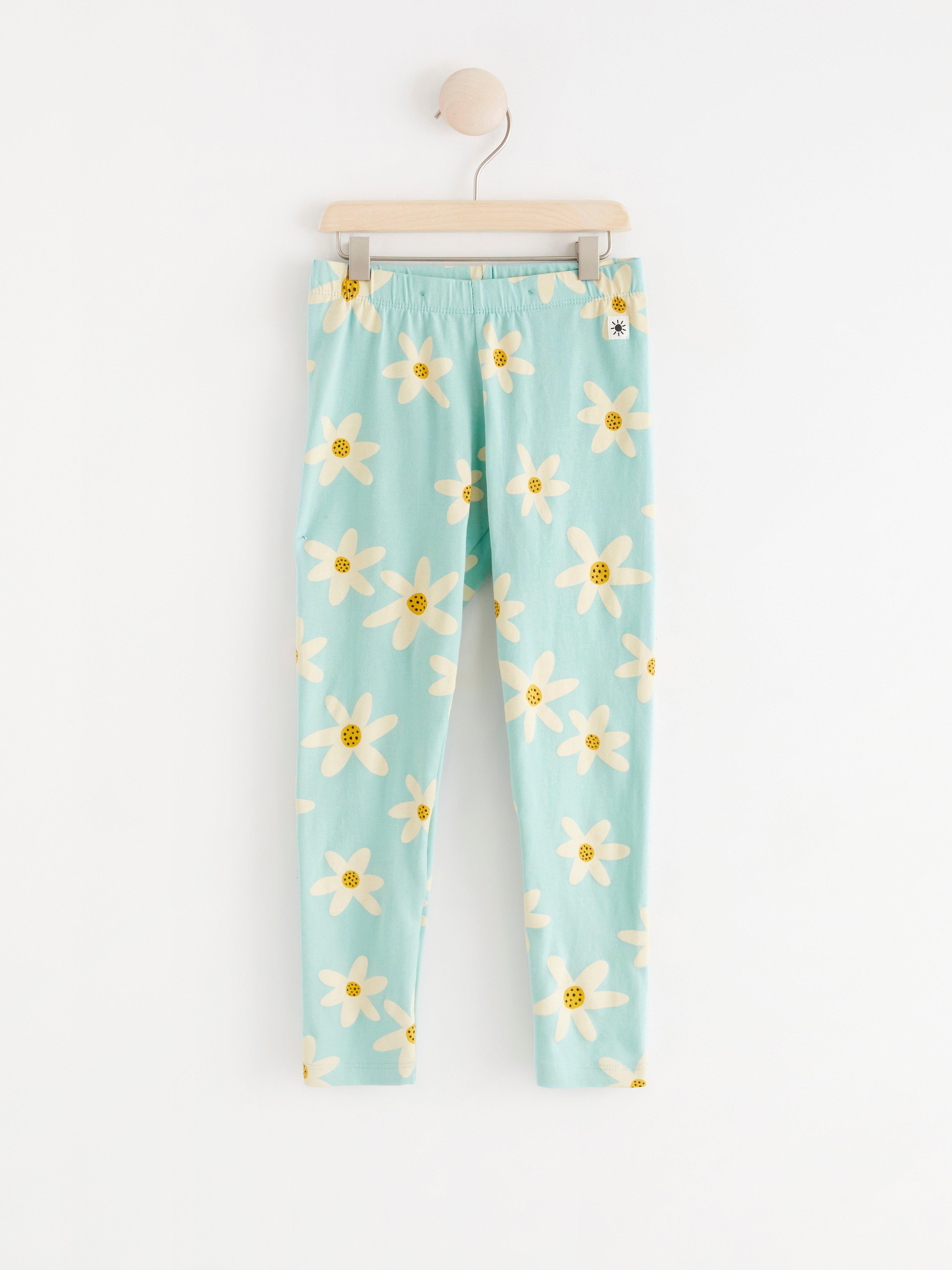 Leggings - Barn - Aqua