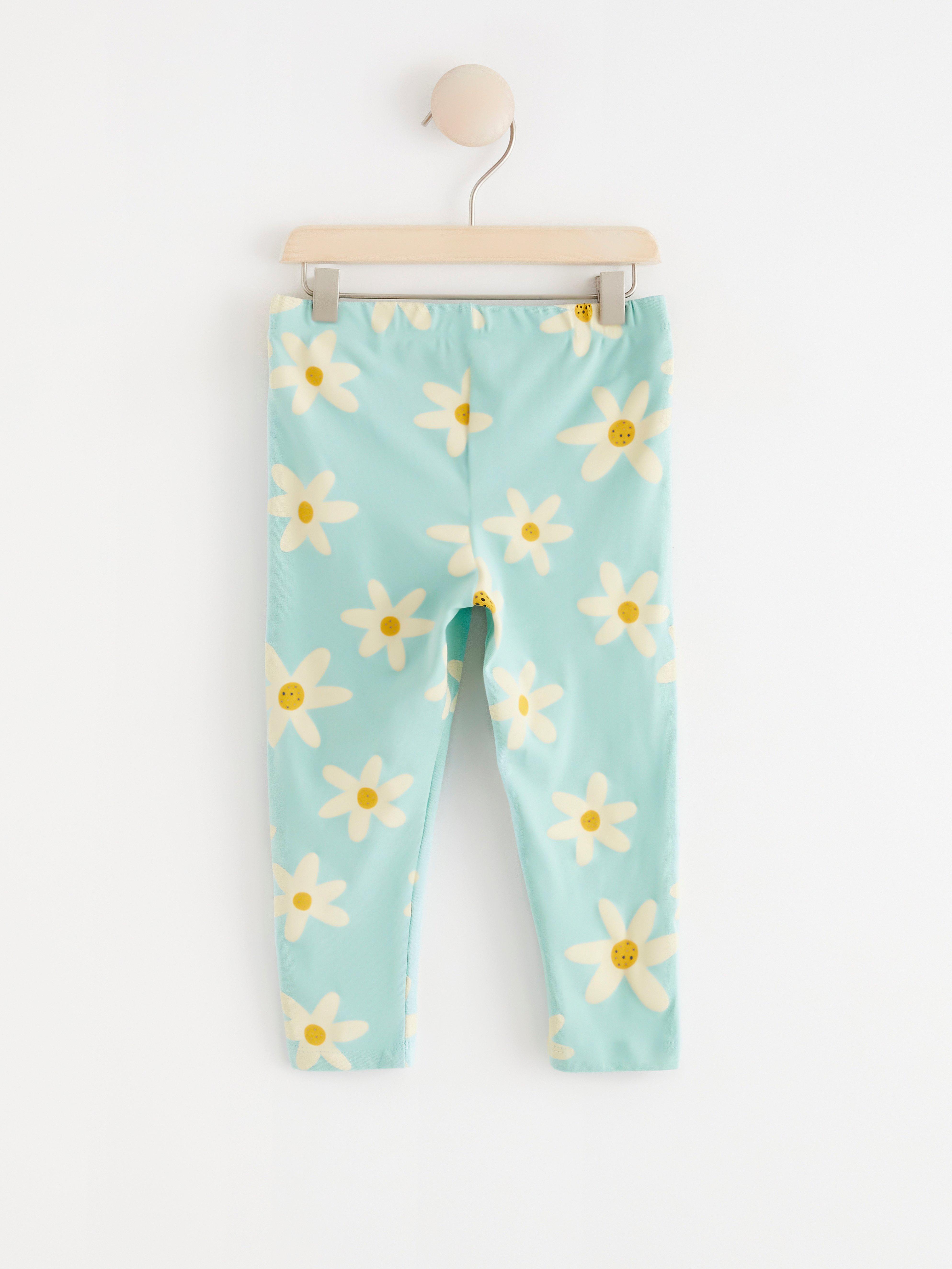 Leggings - Barn - Aqua