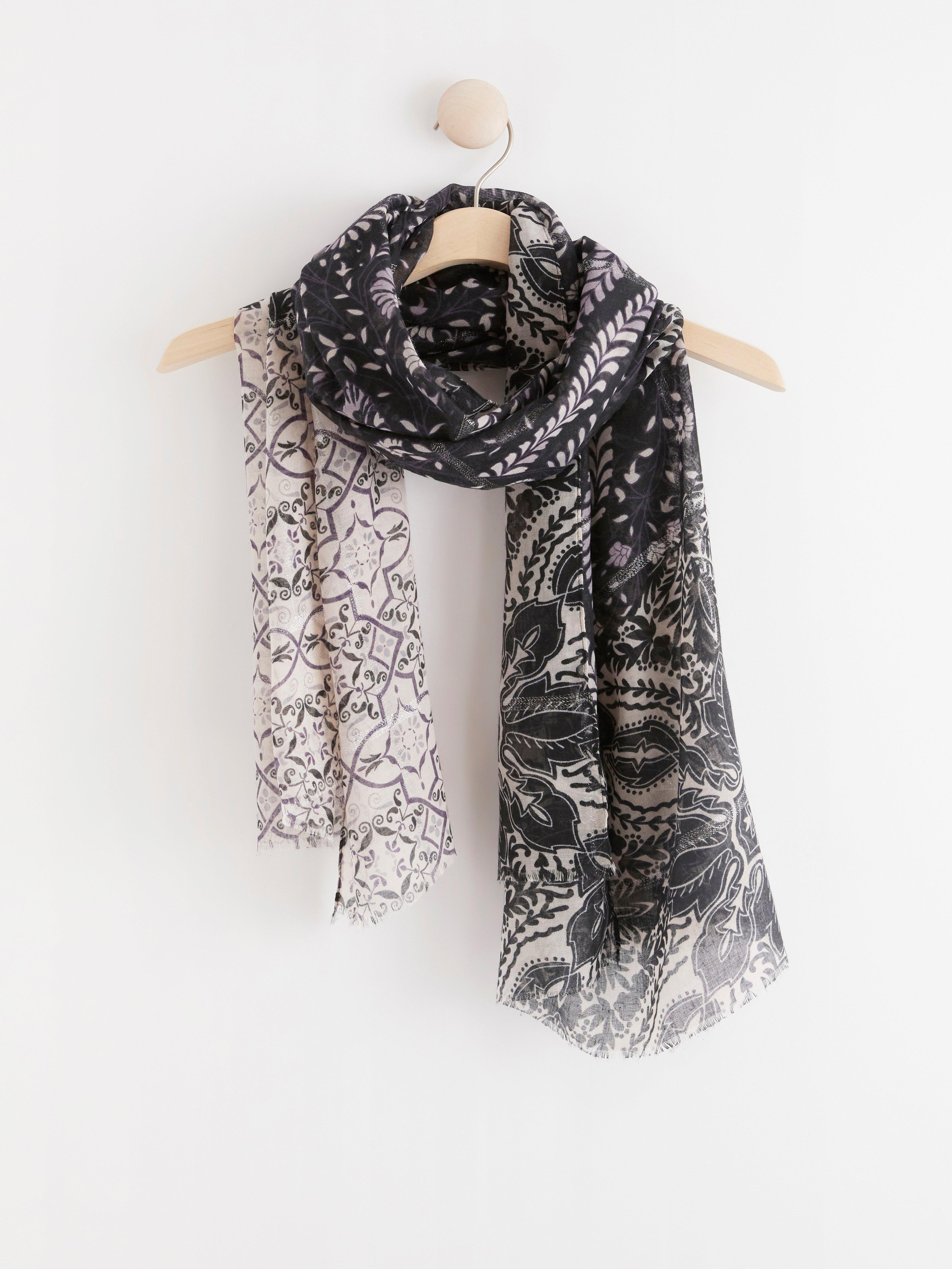 Scarf - Womens Wear - Black