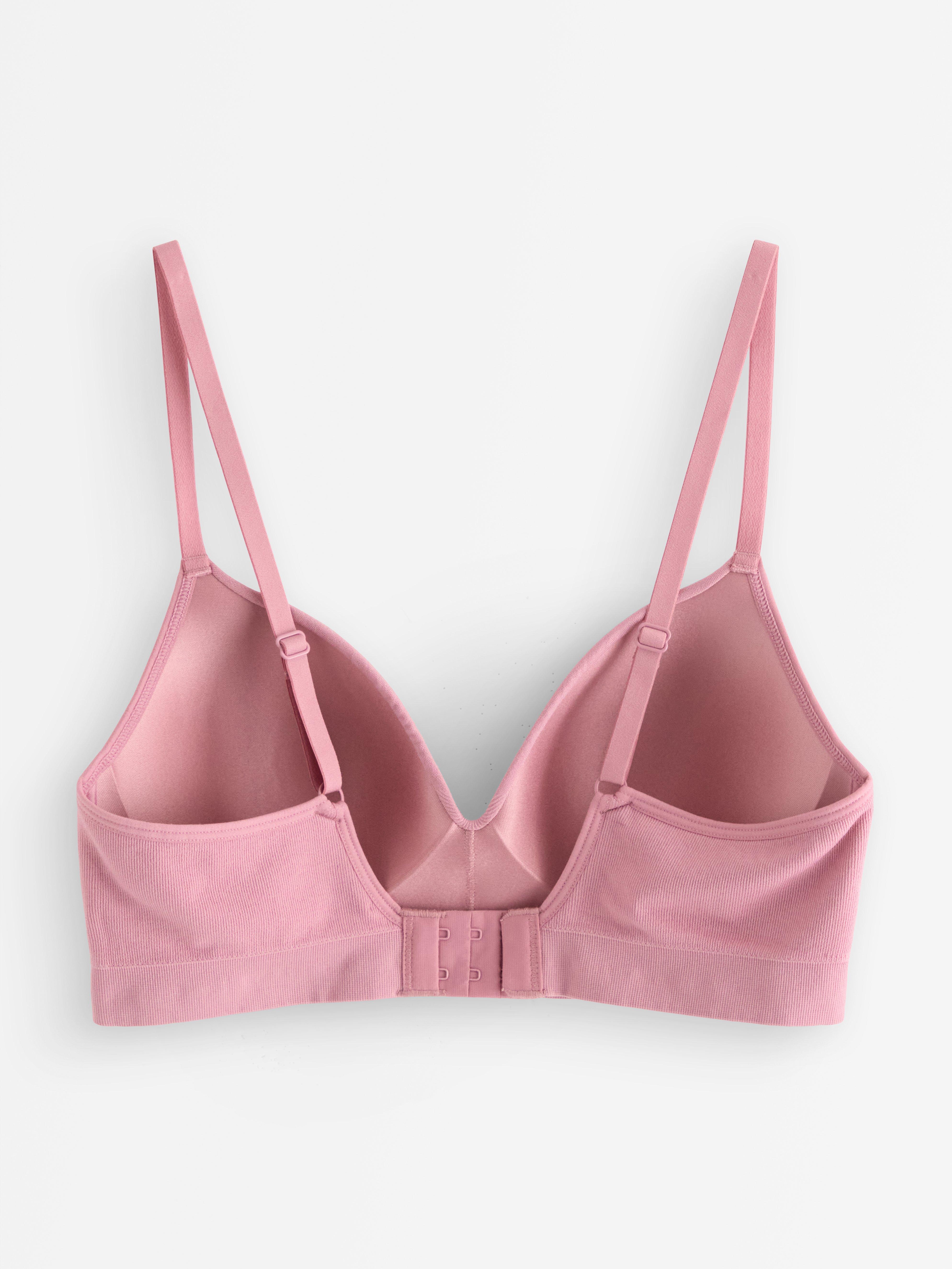 Flora Wirefree Bra - Lingerie - Pink