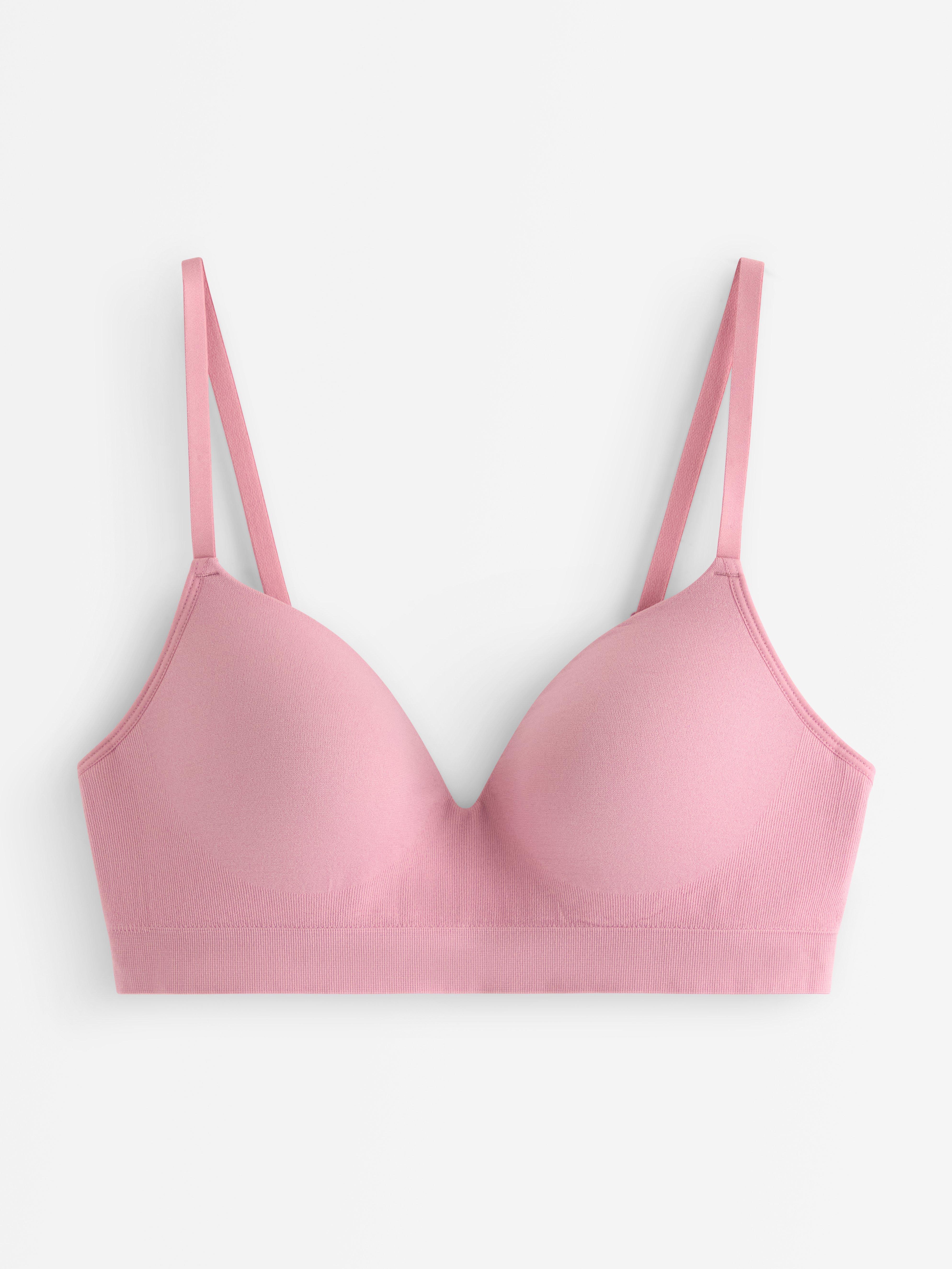 Flora Wirefree Bra - Lingerie - Pink