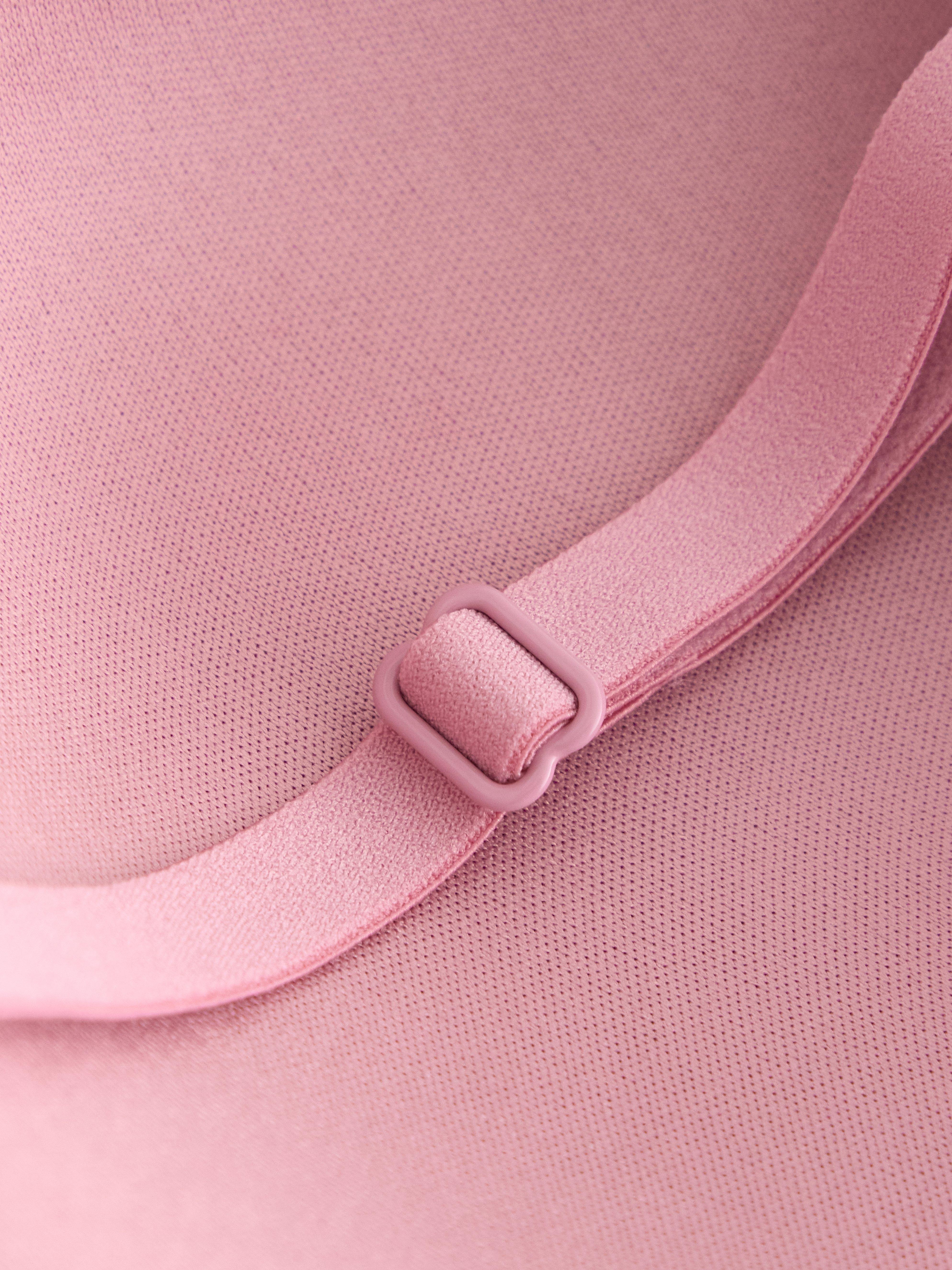 Flora Wirefree Bra - Lingerie - Pink