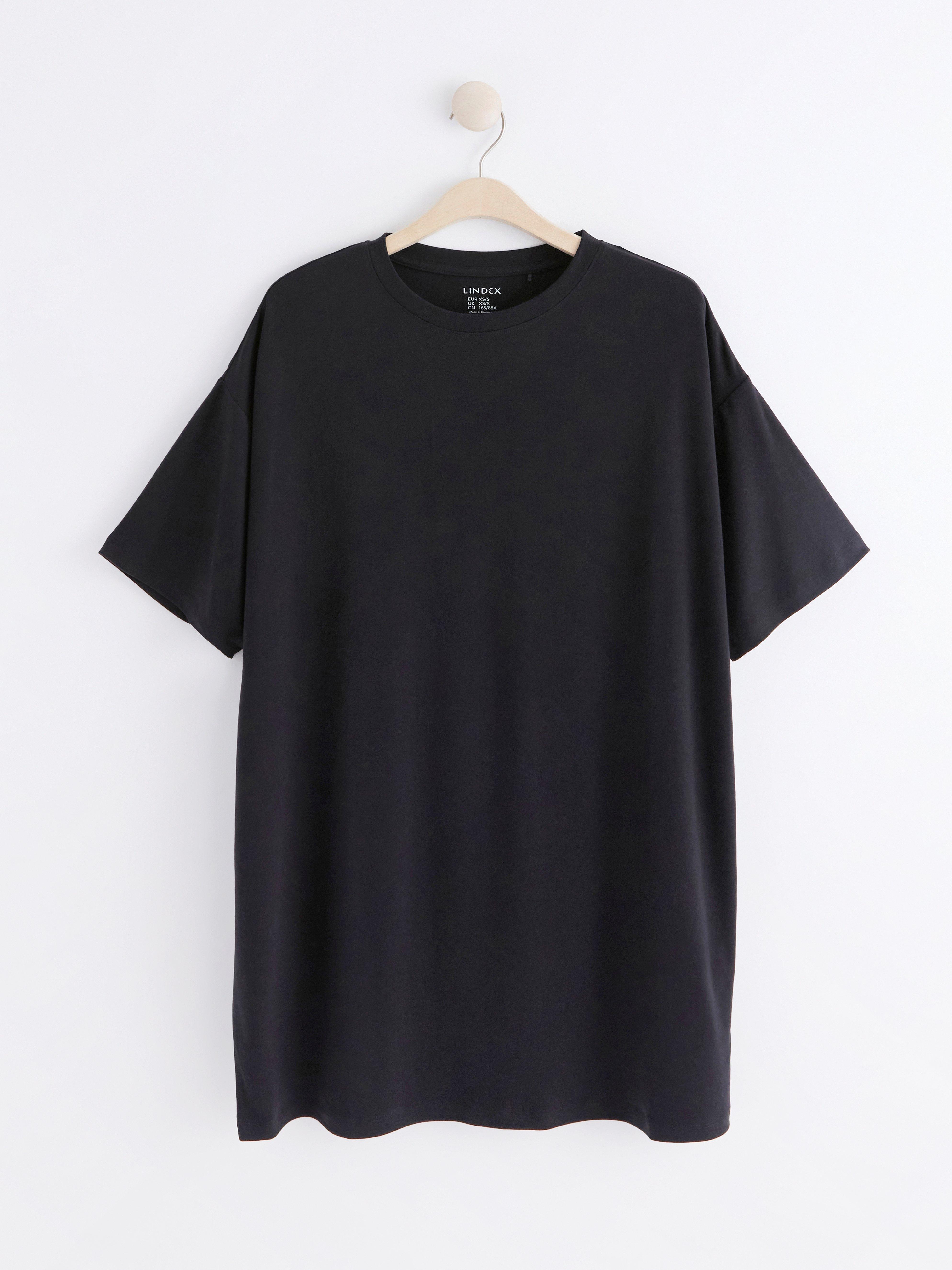 Kortärmad oversized topp