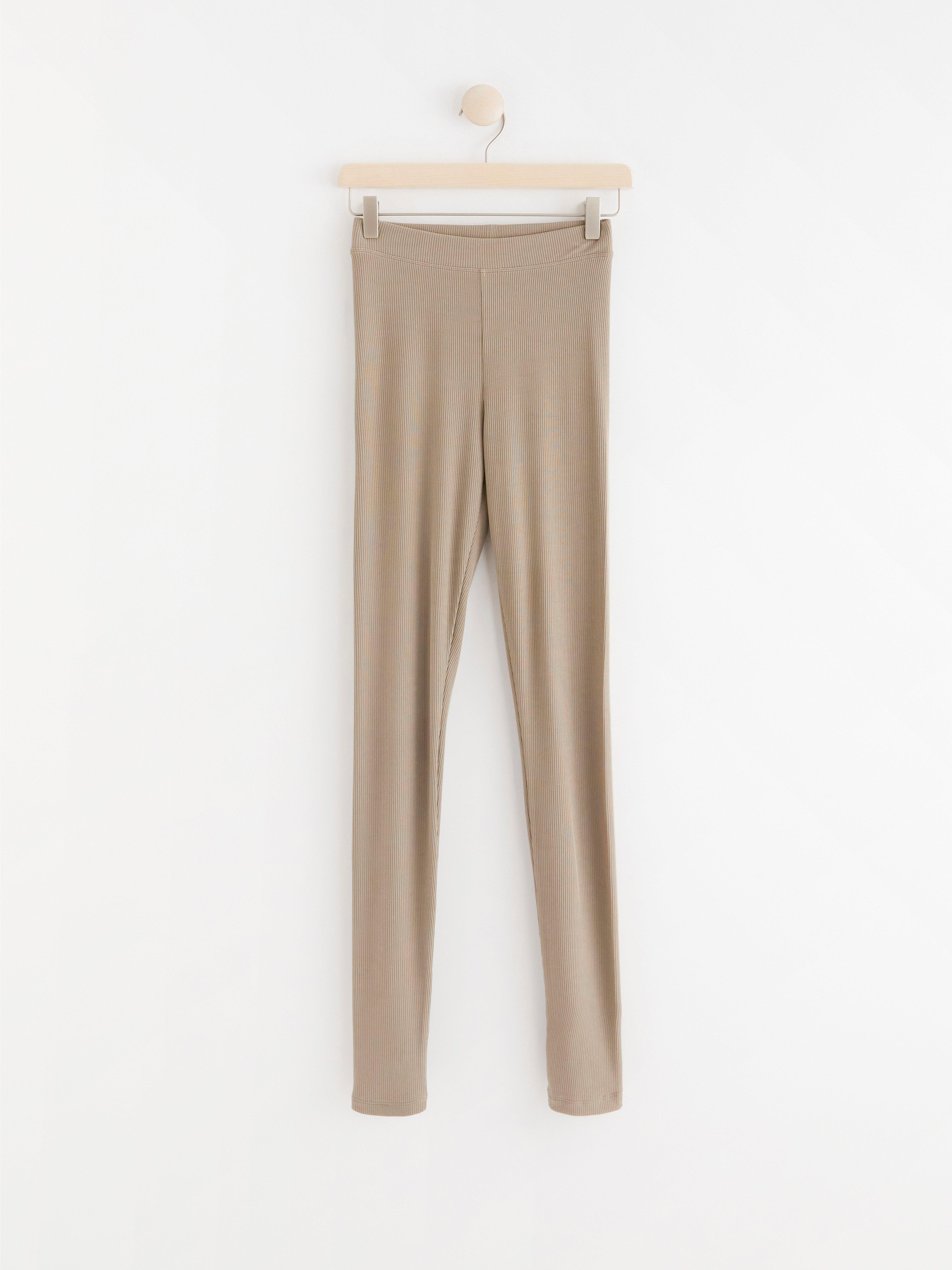 Leggingsit - Naiset - Ruskea