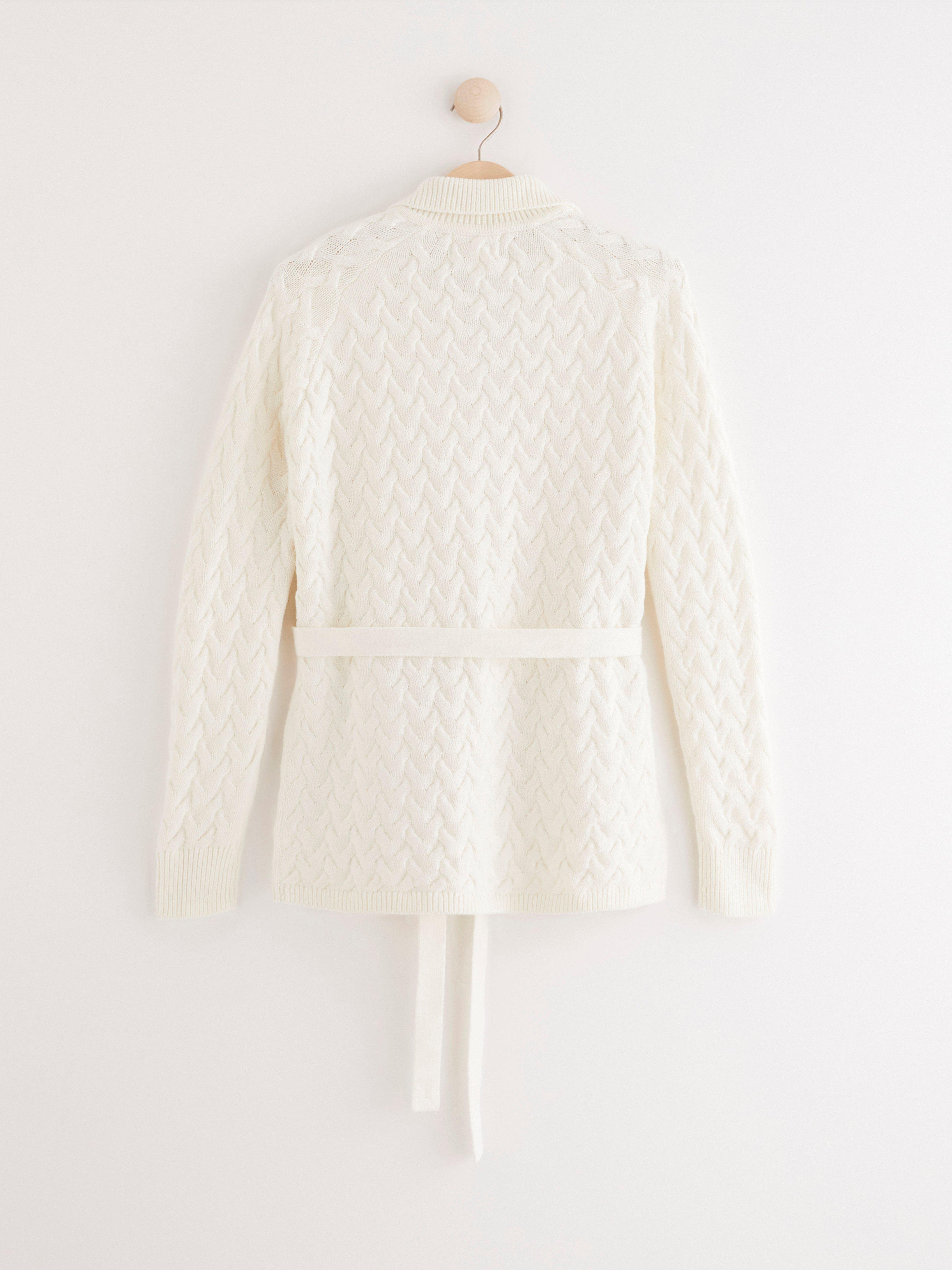 Cardigan - Womens Wear - White