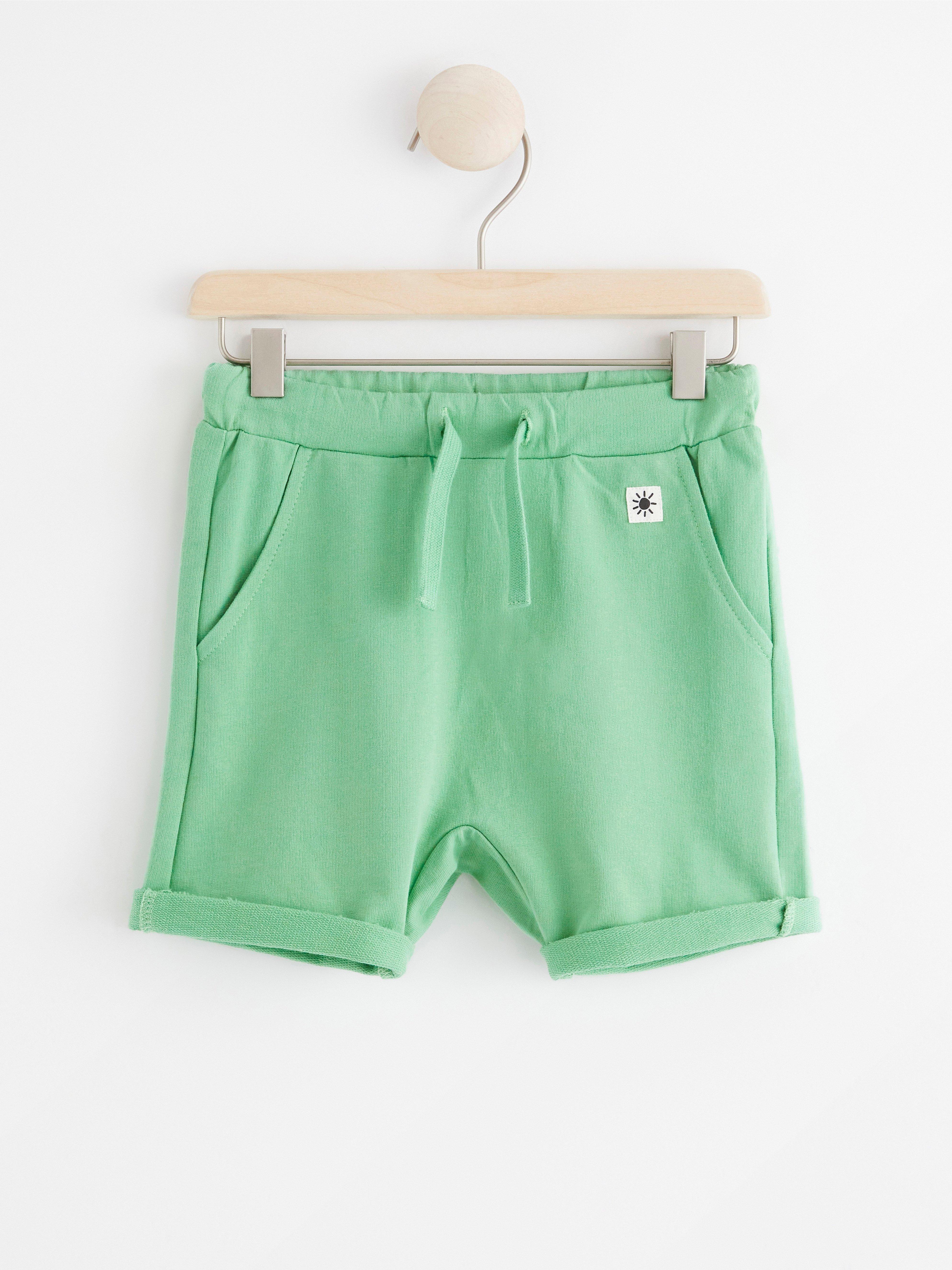 Shorts - Børn - Grøn