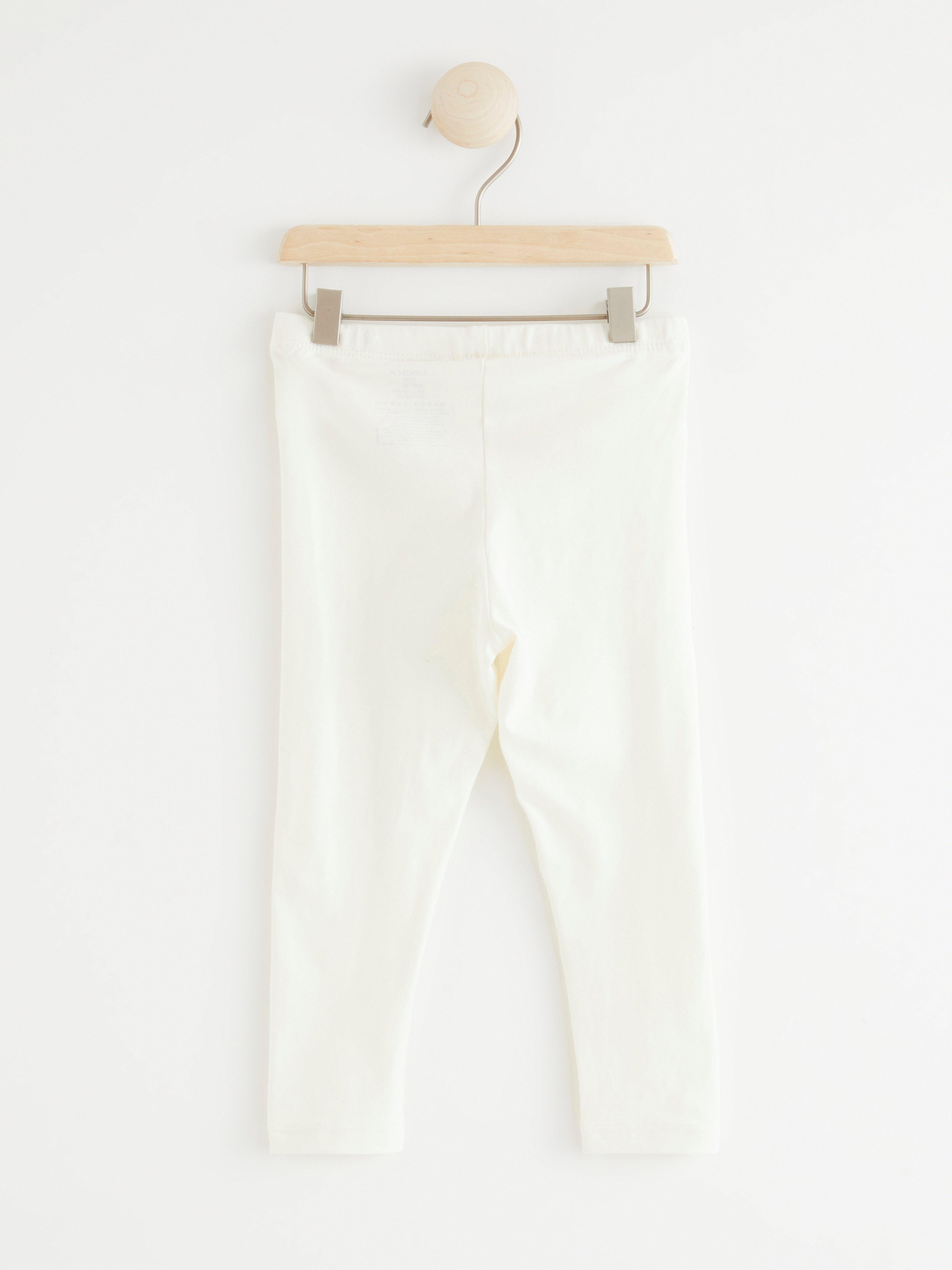 Leggings - Barn - Vit