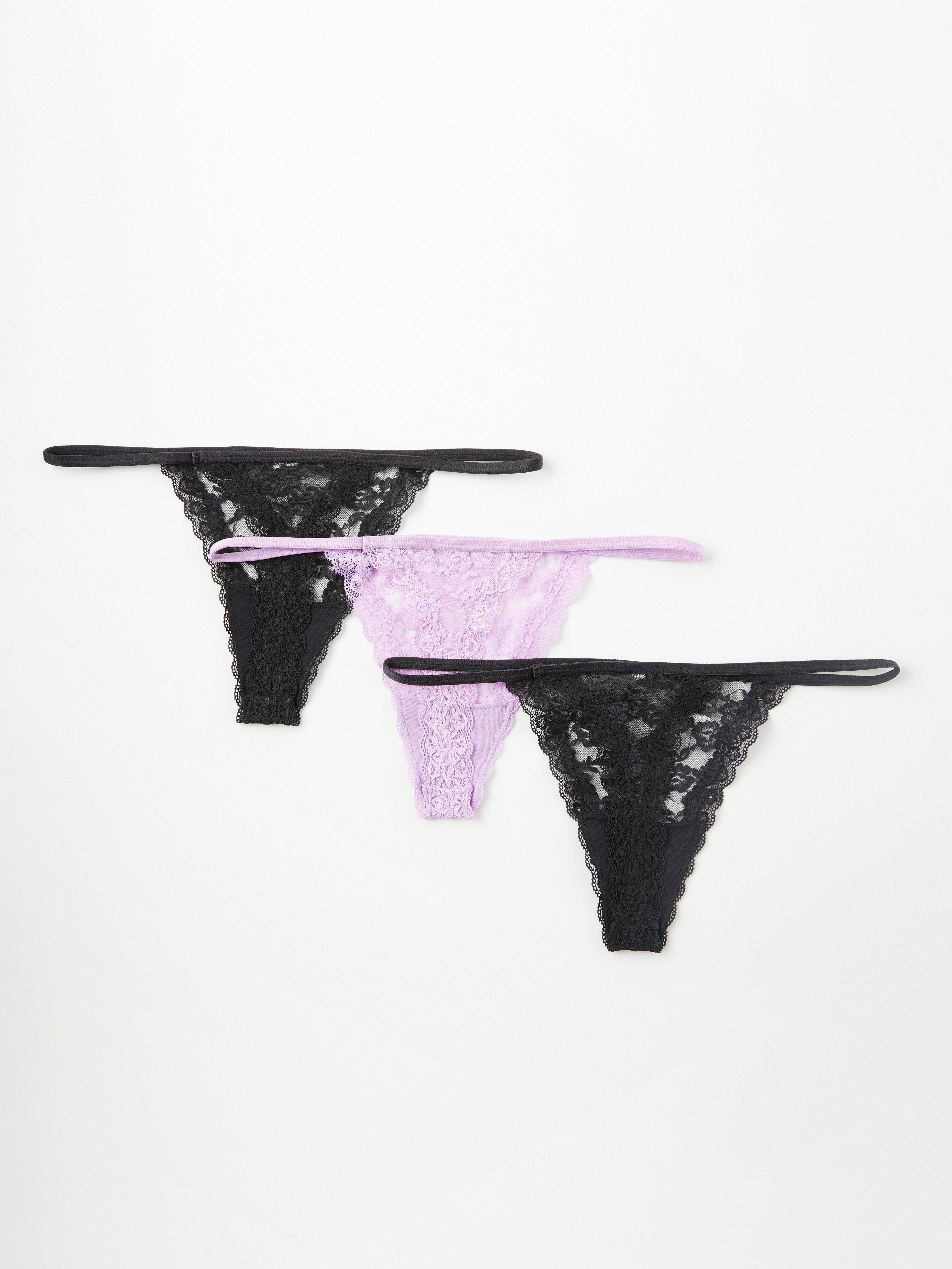 Thong Low - Lingerie - Lilac