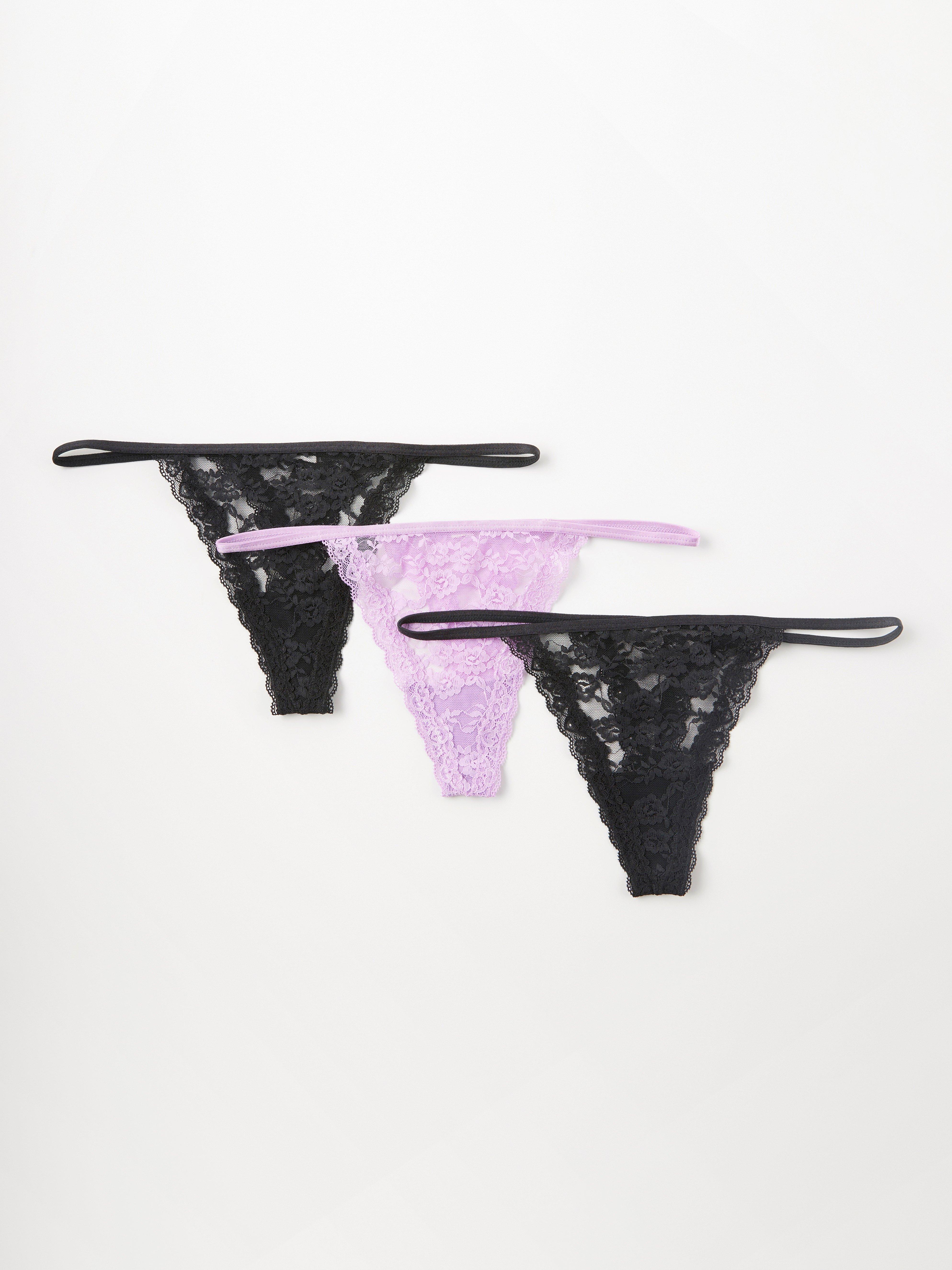 Thong Low - Lingerie - Lilac