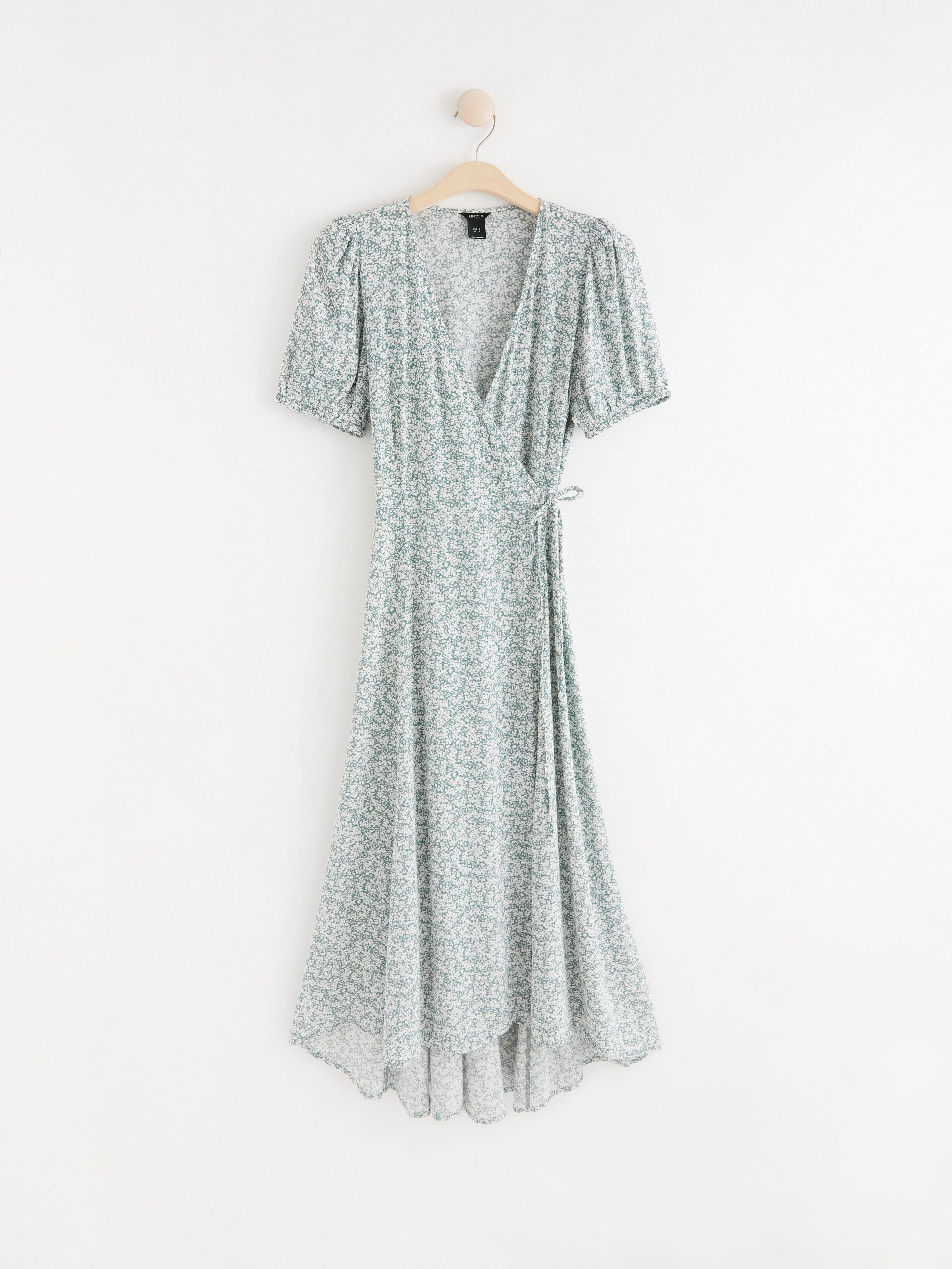 Zavinovací šaty - Ženy - Zelená