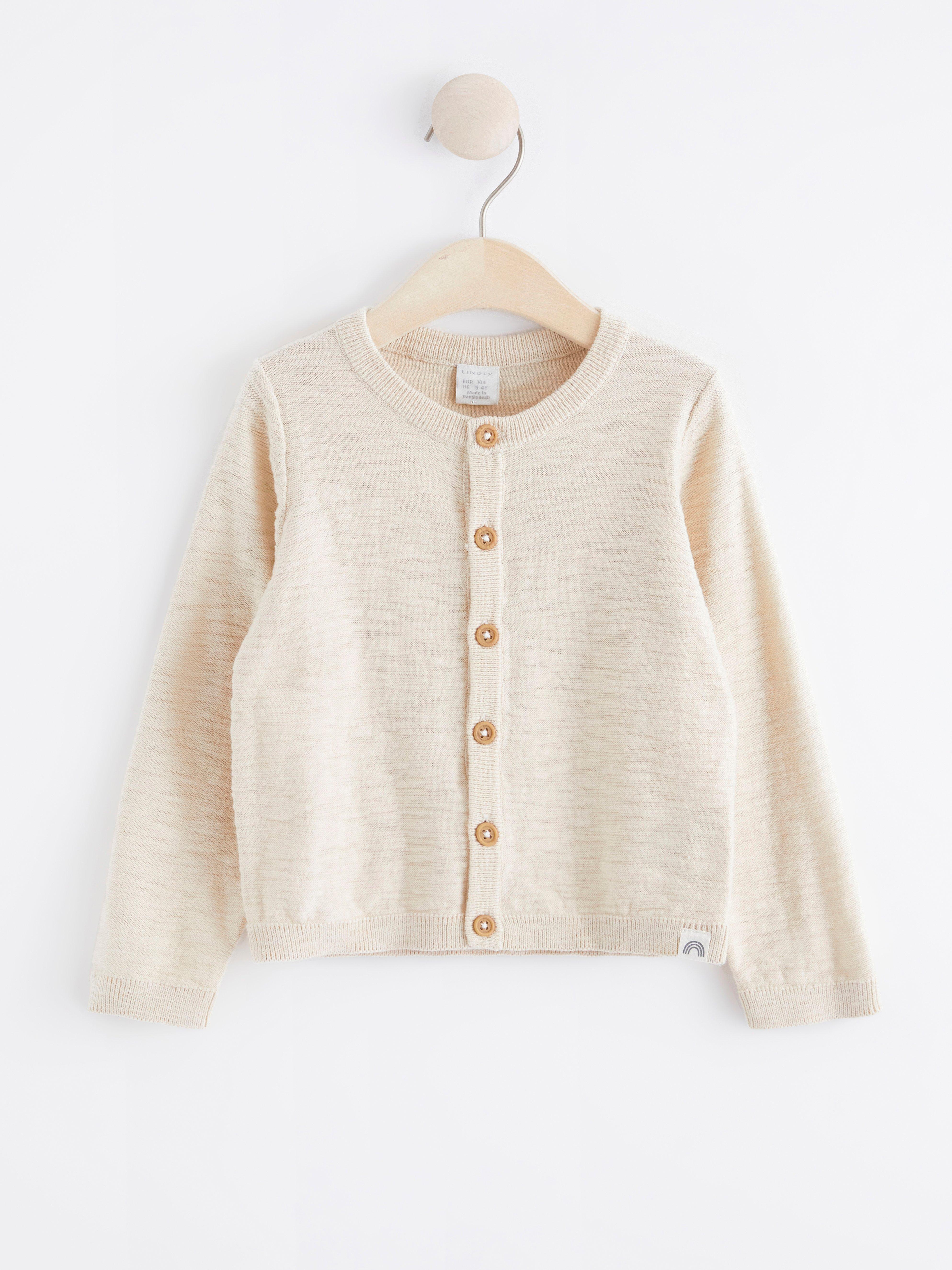 Cardigan - Kids Wear - Beige