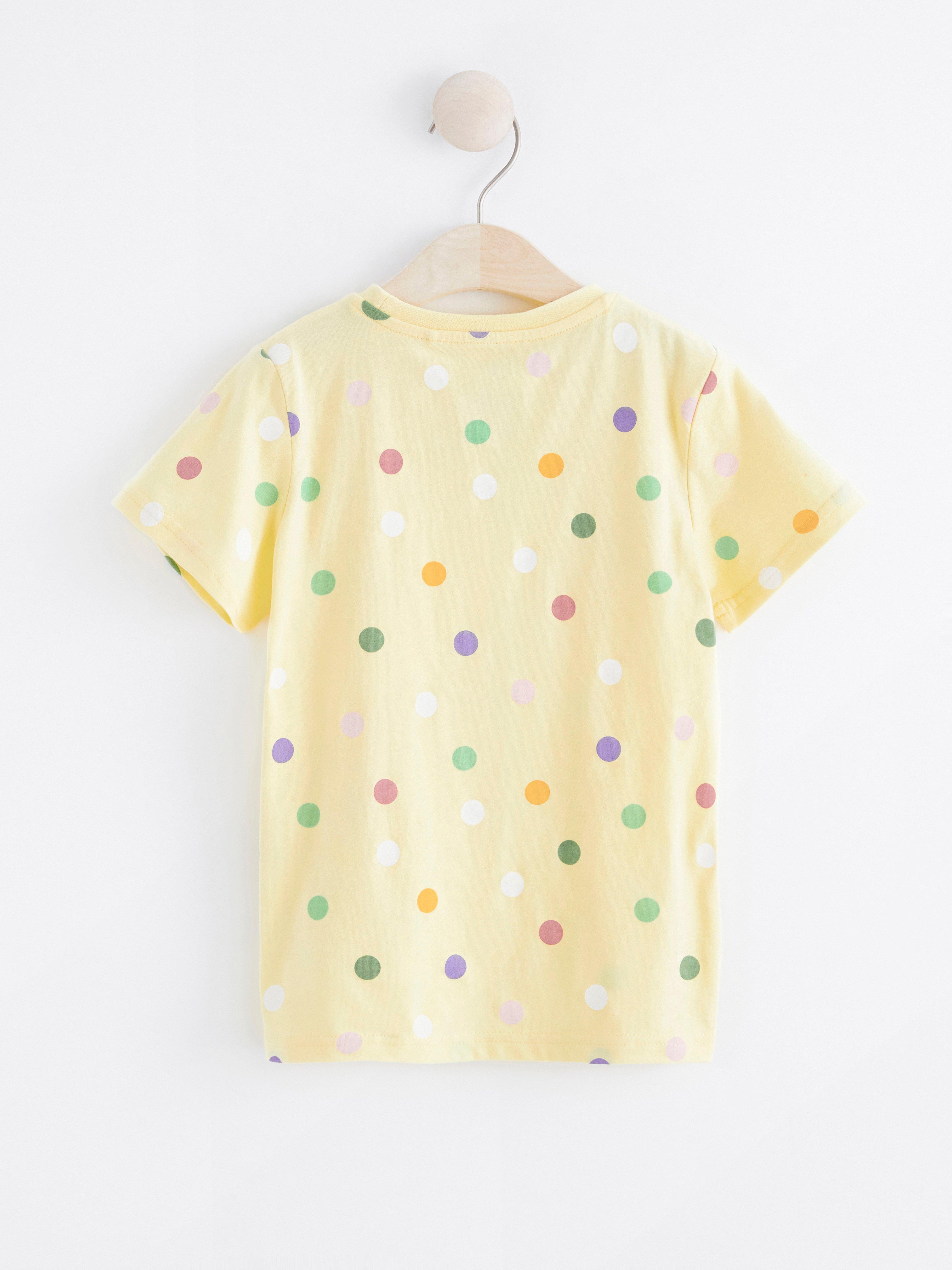 T-shirt - Barn - Gul