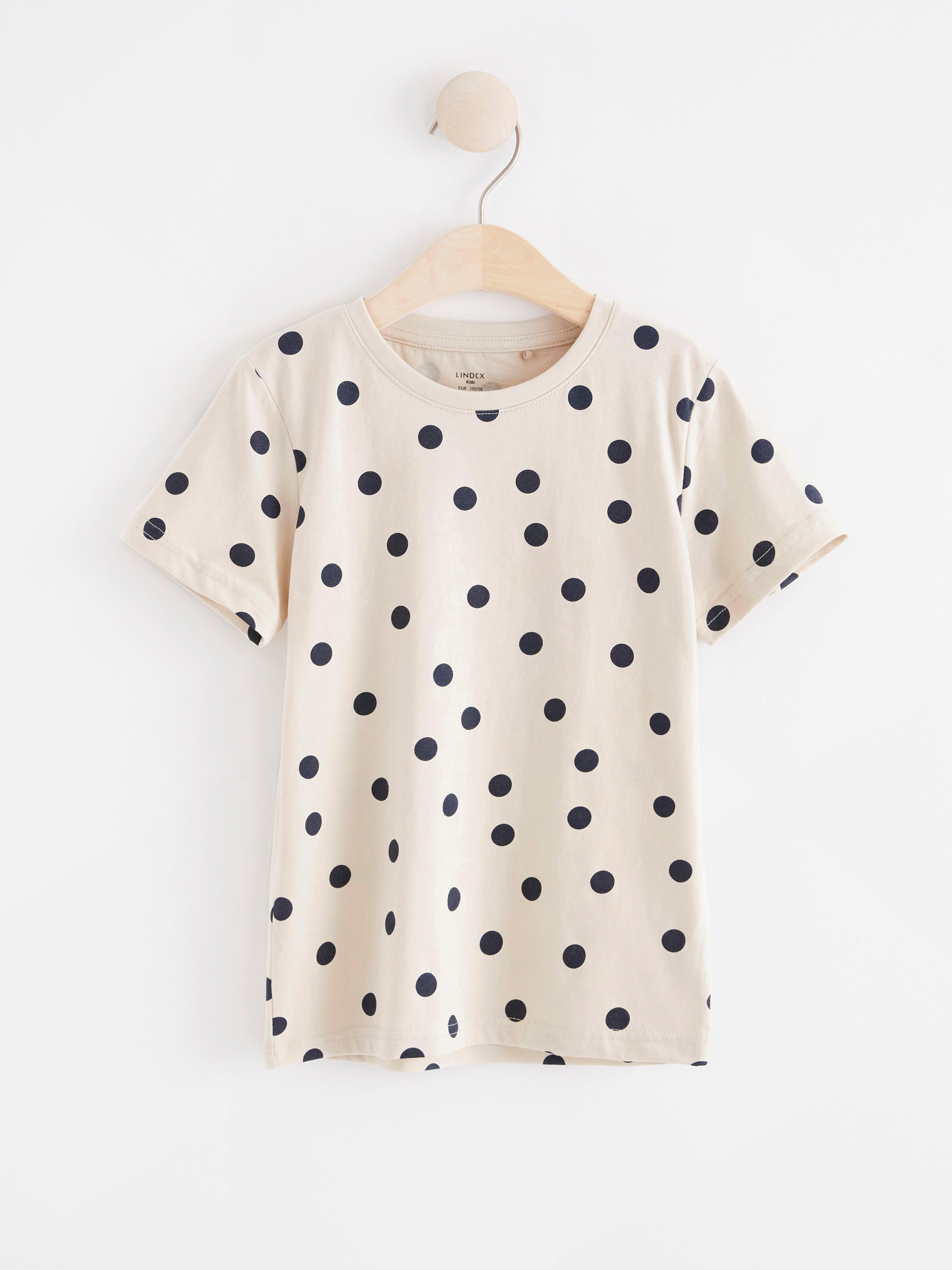 T-shirt - Barn - Beige