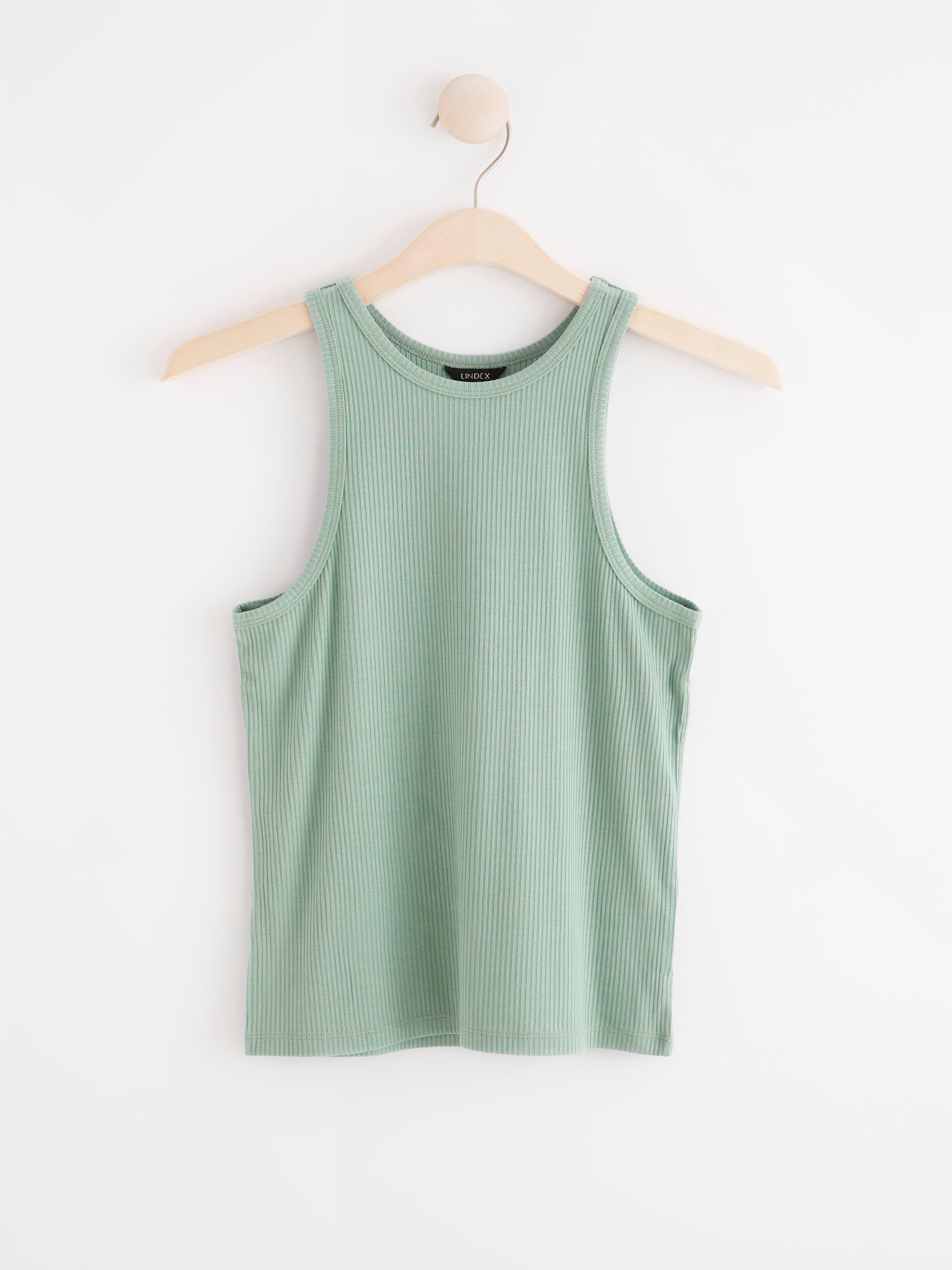 Singlet - Dame - Grønn