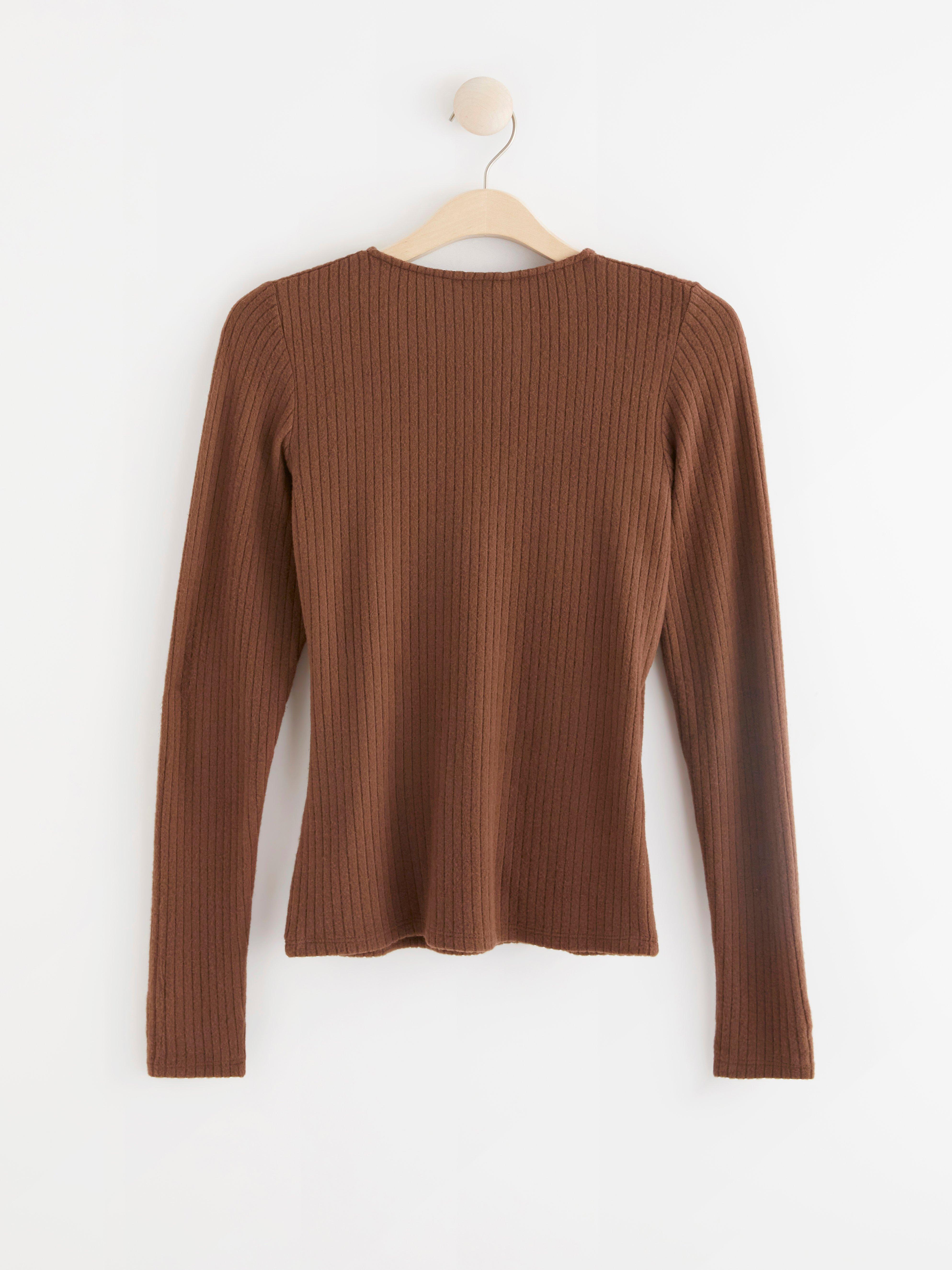 Top - Womens Wear - Brown