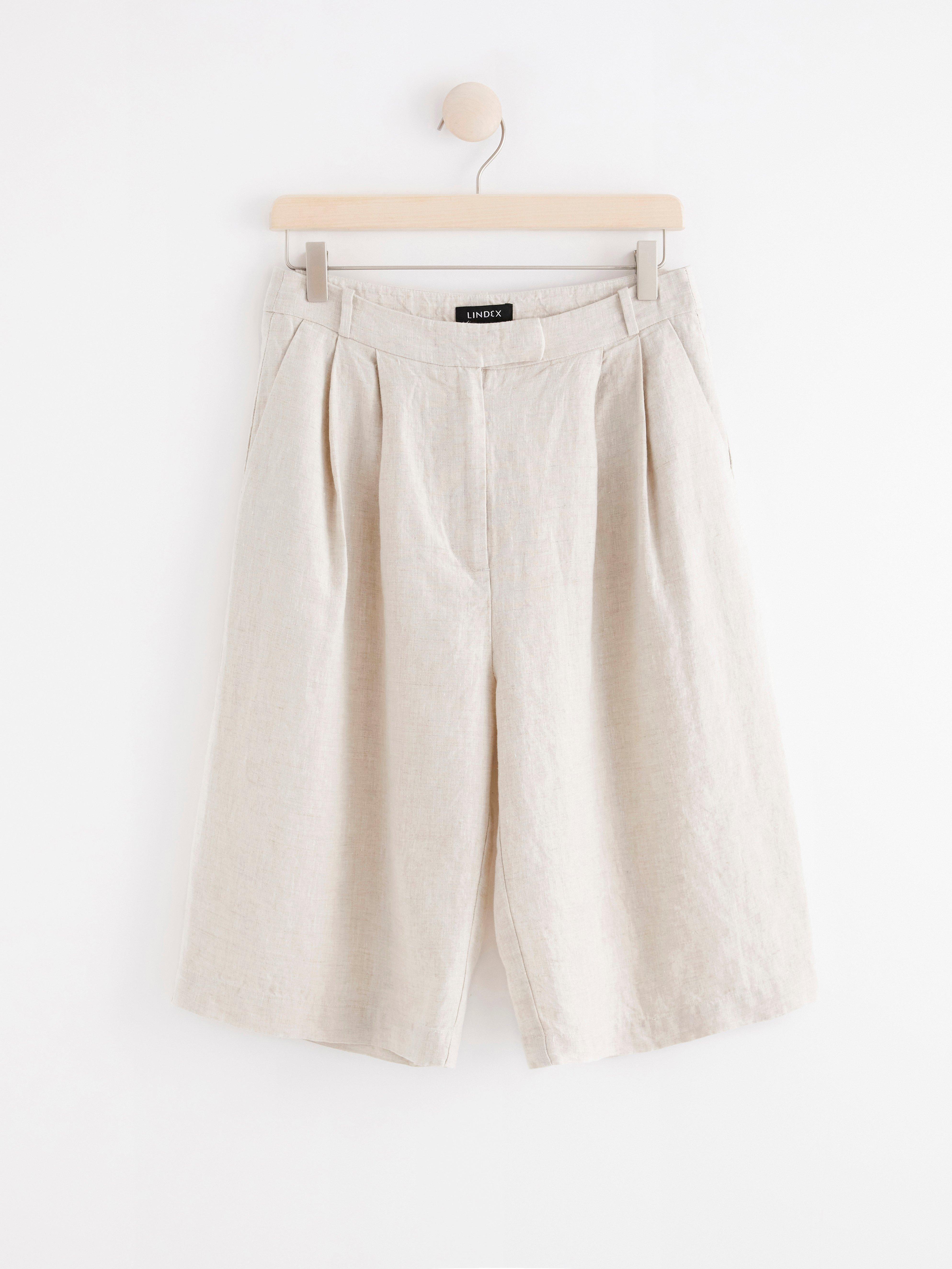 Shorts - Womens Wear - Beige