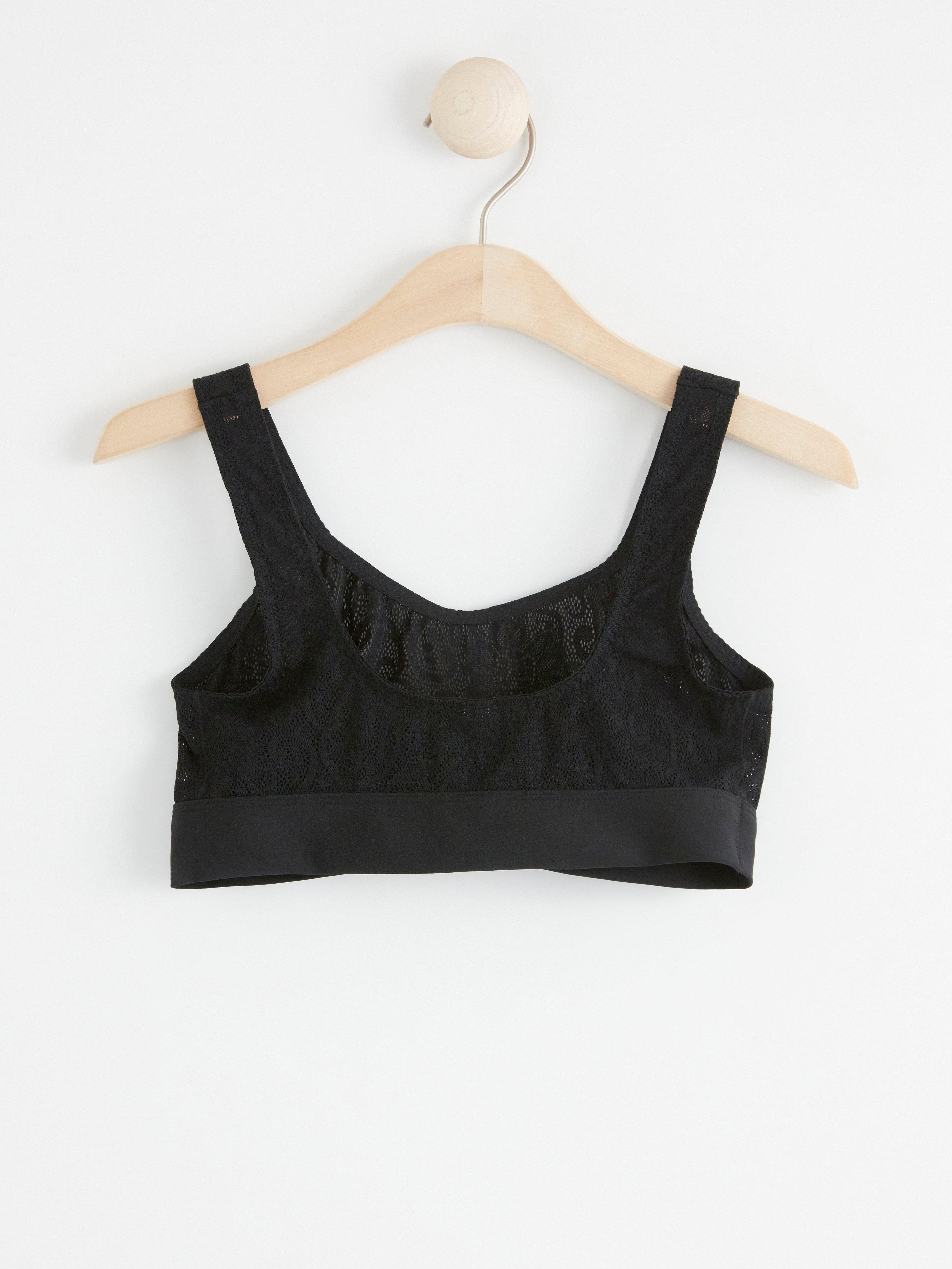 Soft Bra - Lingerie - Black