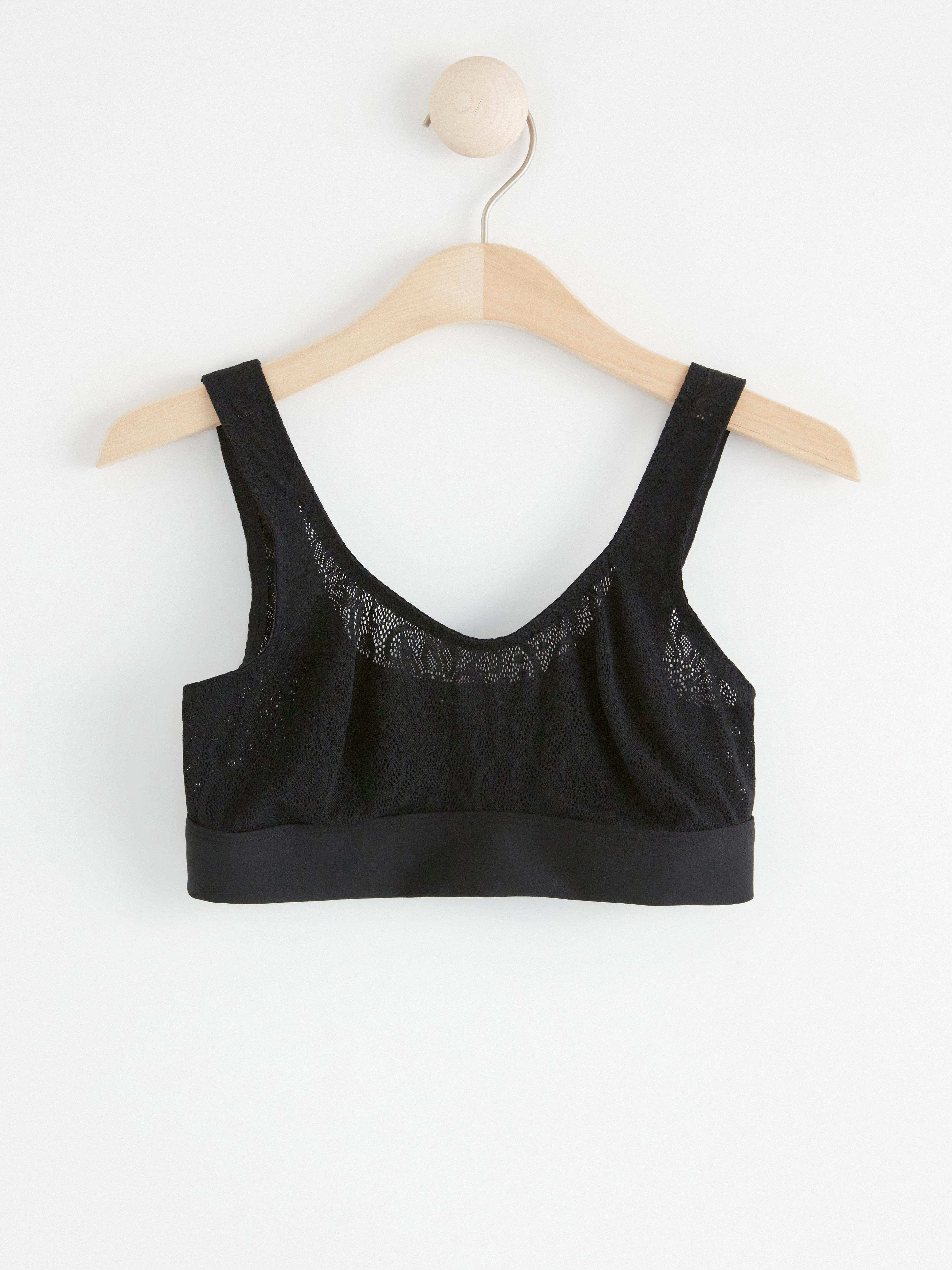 Soft Bra - Lingerie - Black