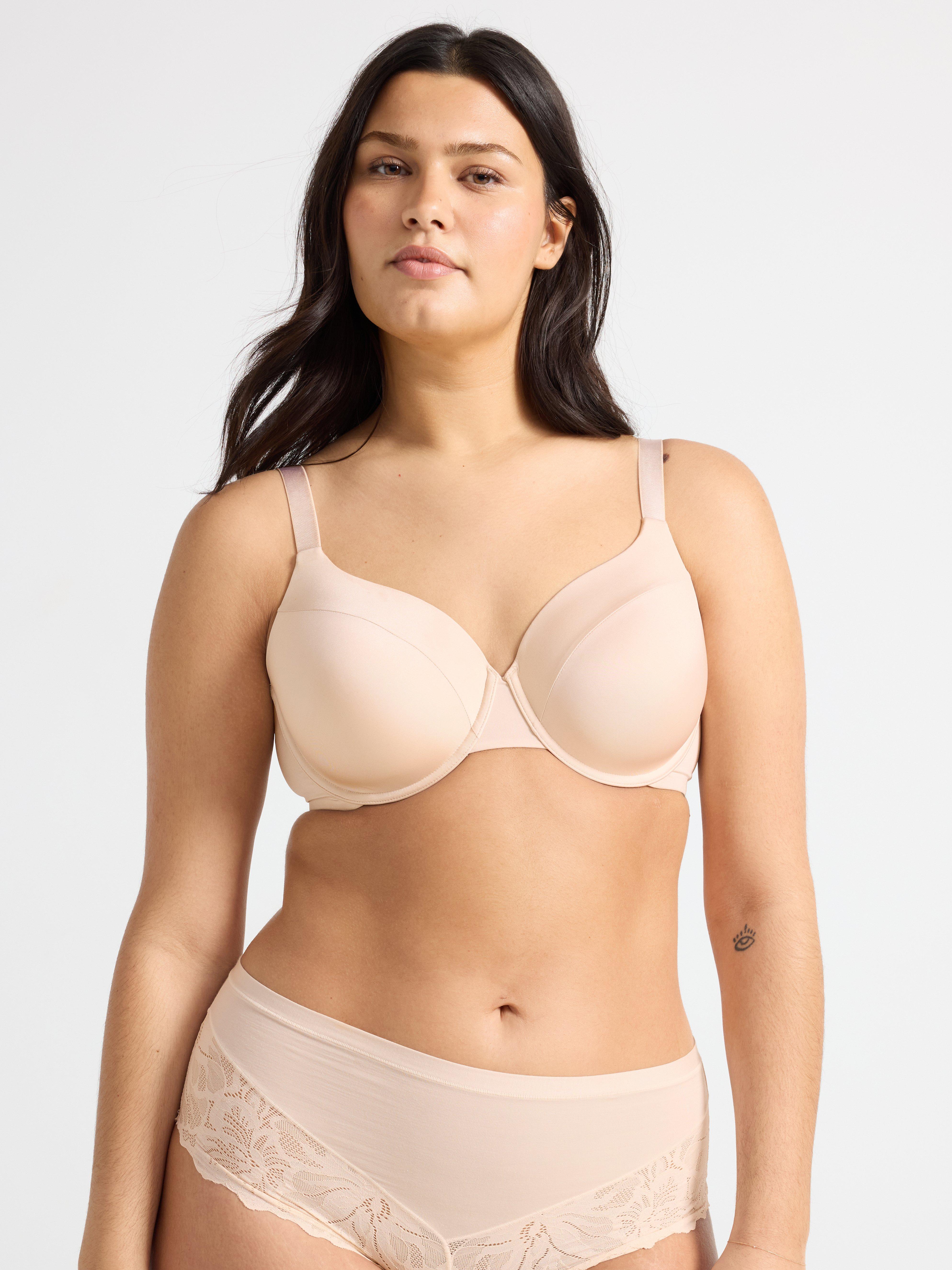 Dahlia T-paitarintaliivit - Alusvaatteet - Beige