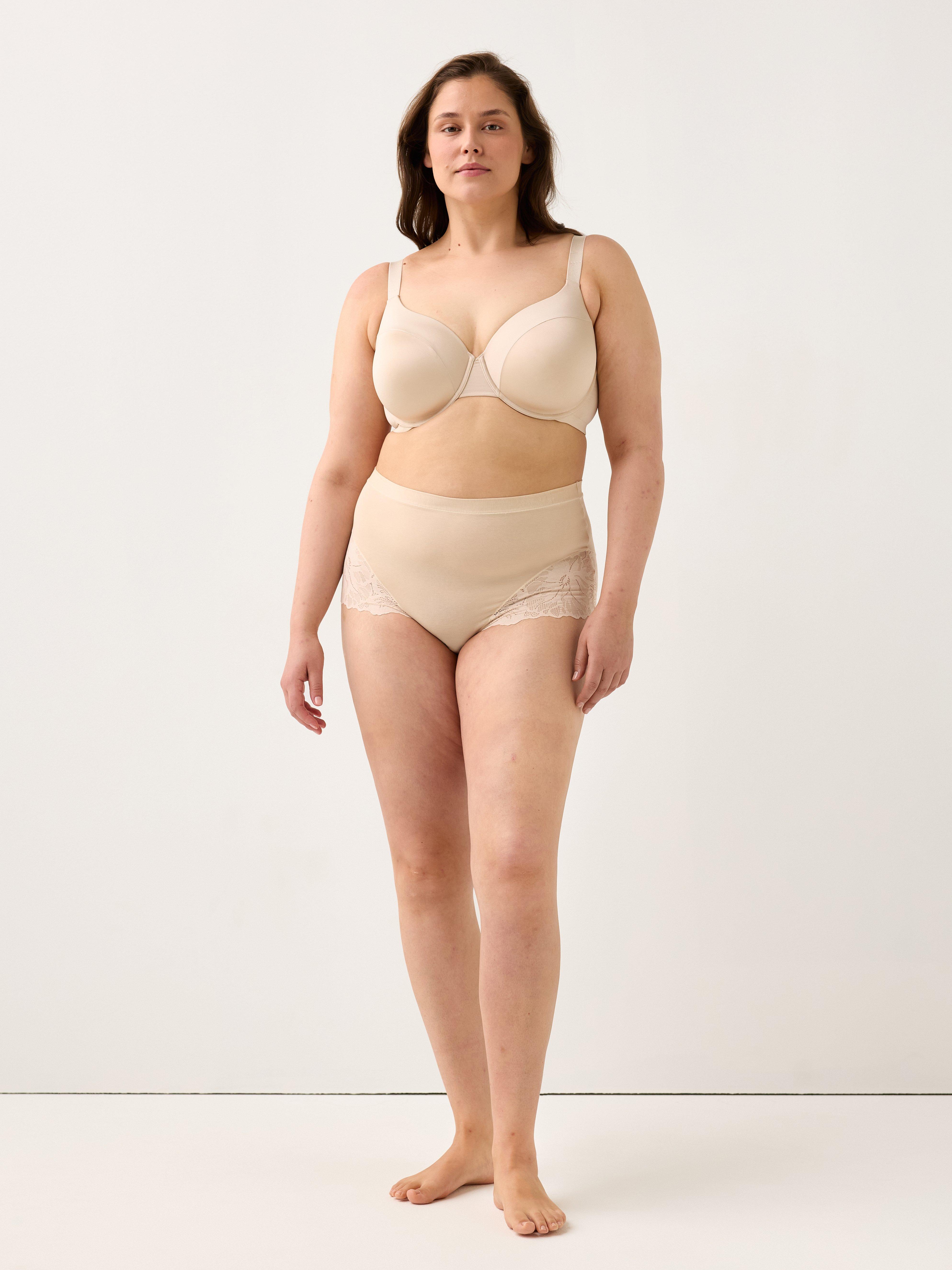 Dahlia t-shirt-bh - Underkläder - Beige