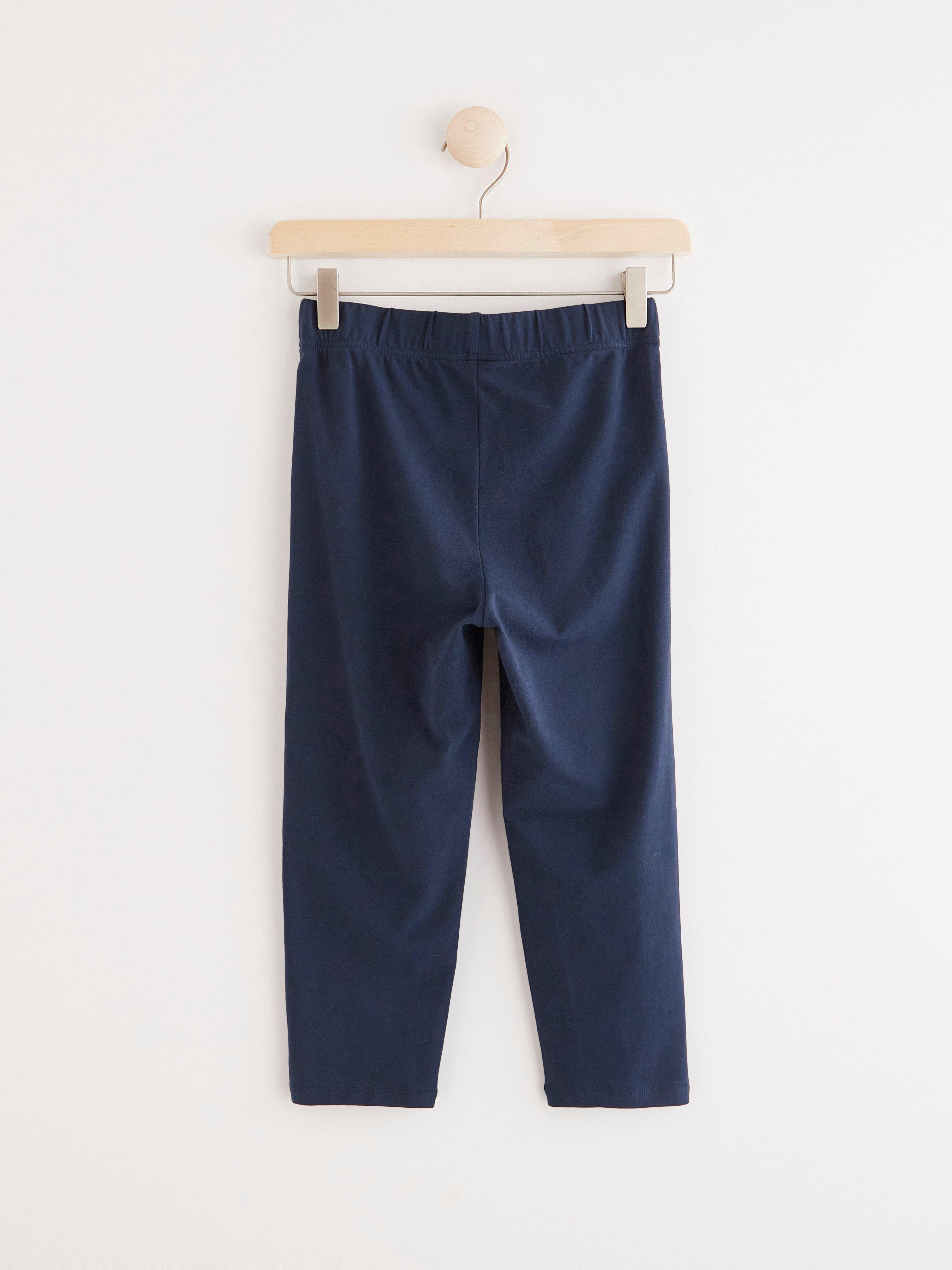 Capri Leggings - Womens Wear - Blue
