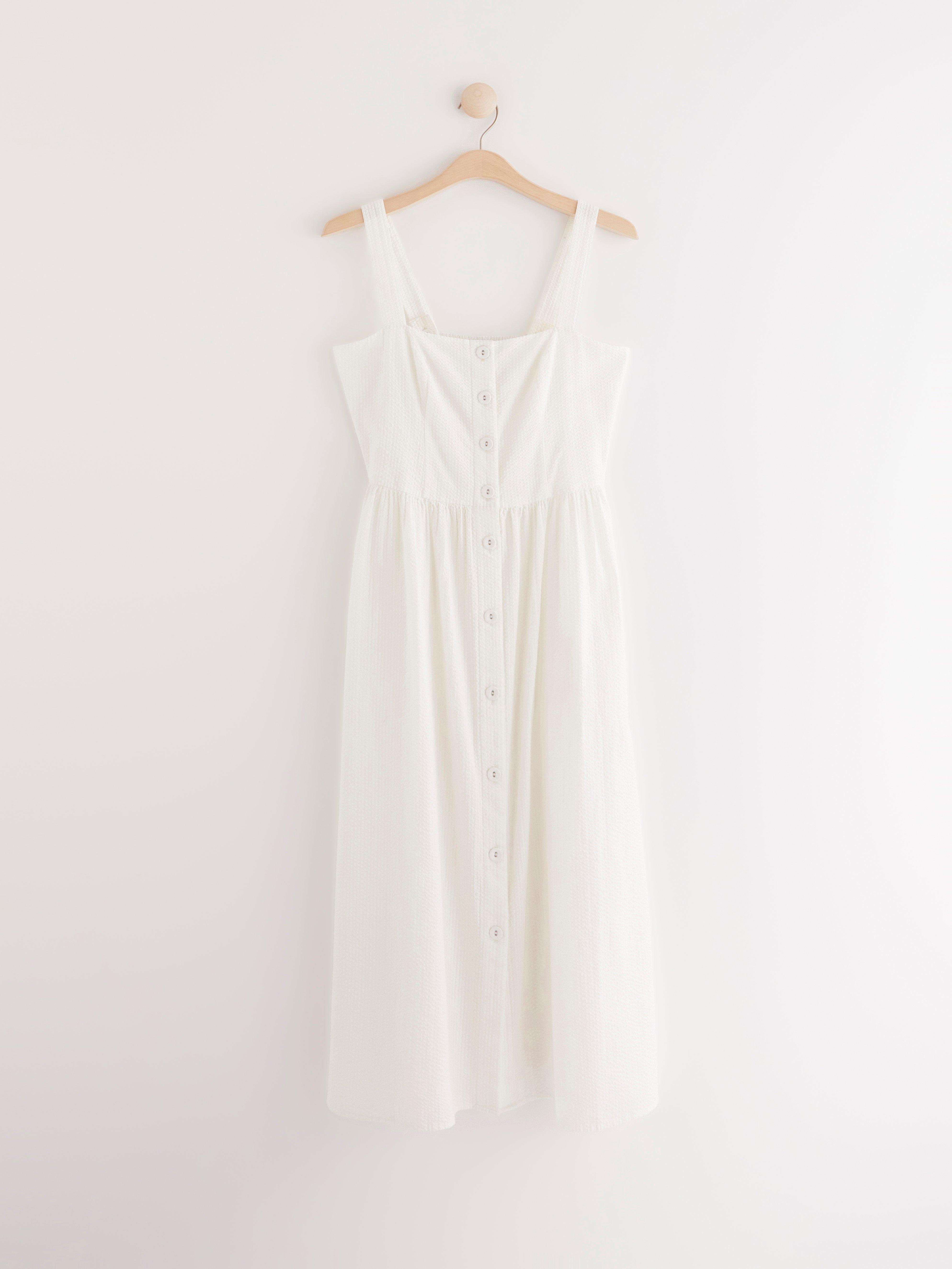 Klänning - Dam - Vit