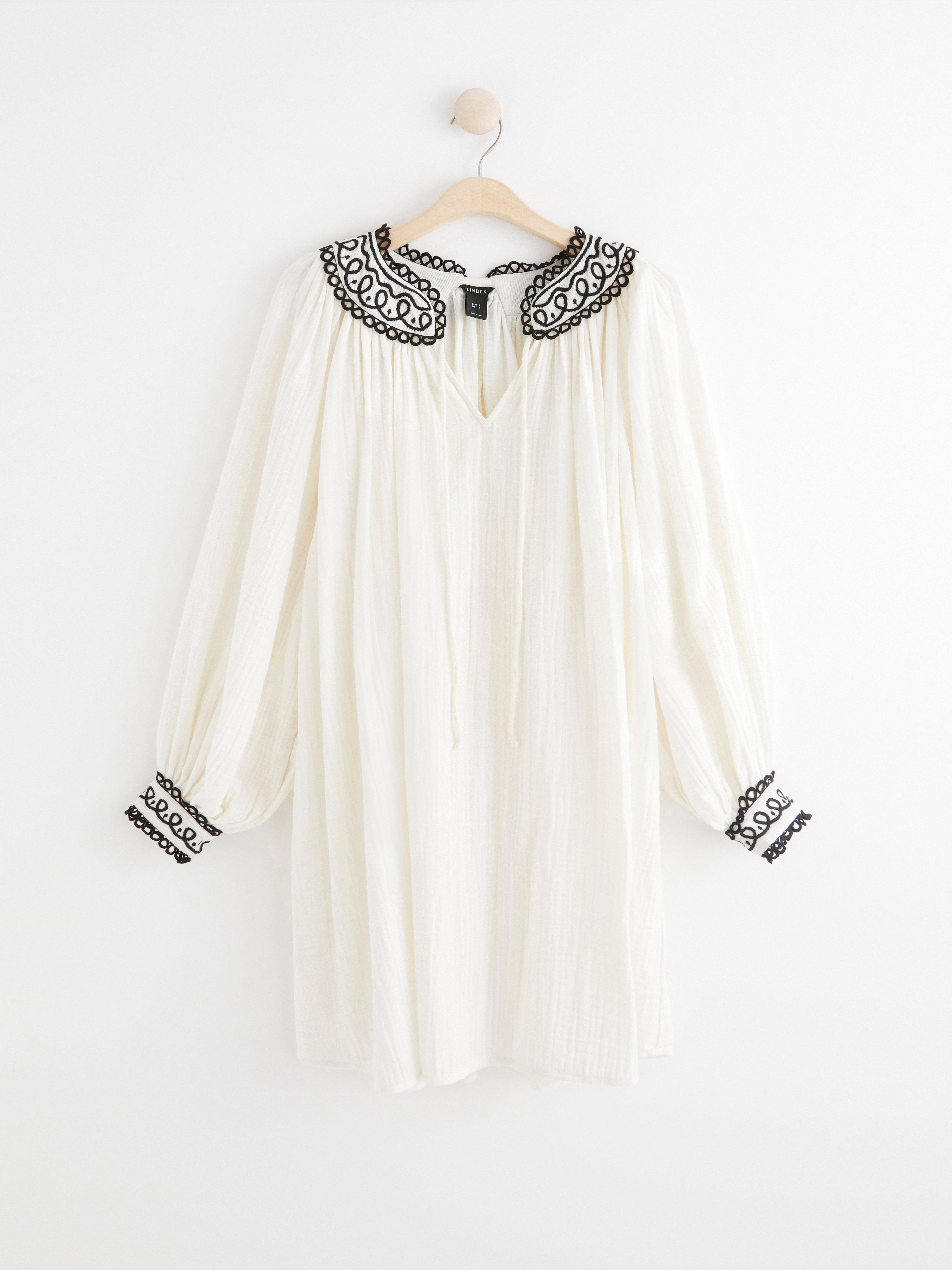 Klänning - Dam - Vit