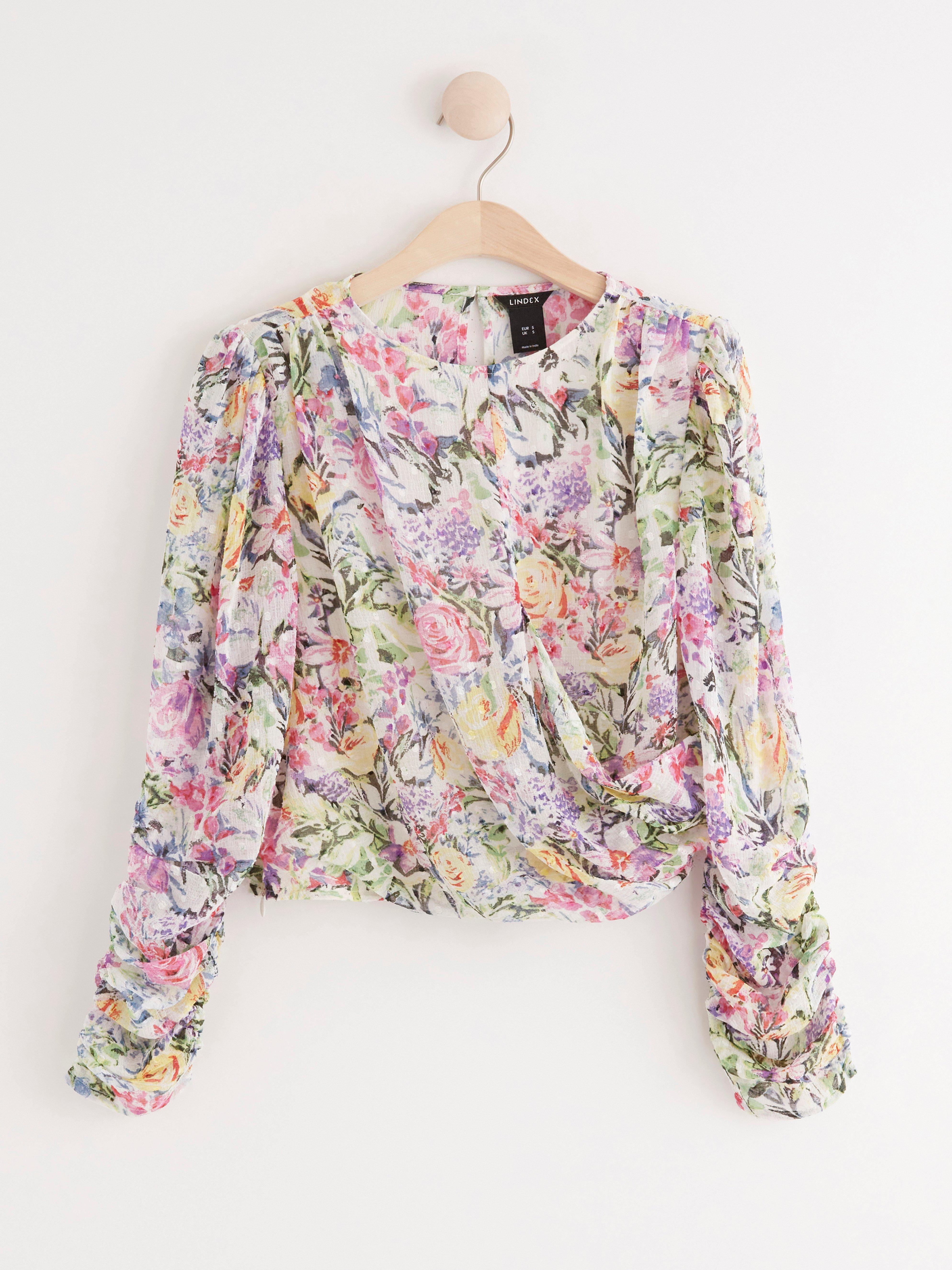 Bluse - Dame - Lilla